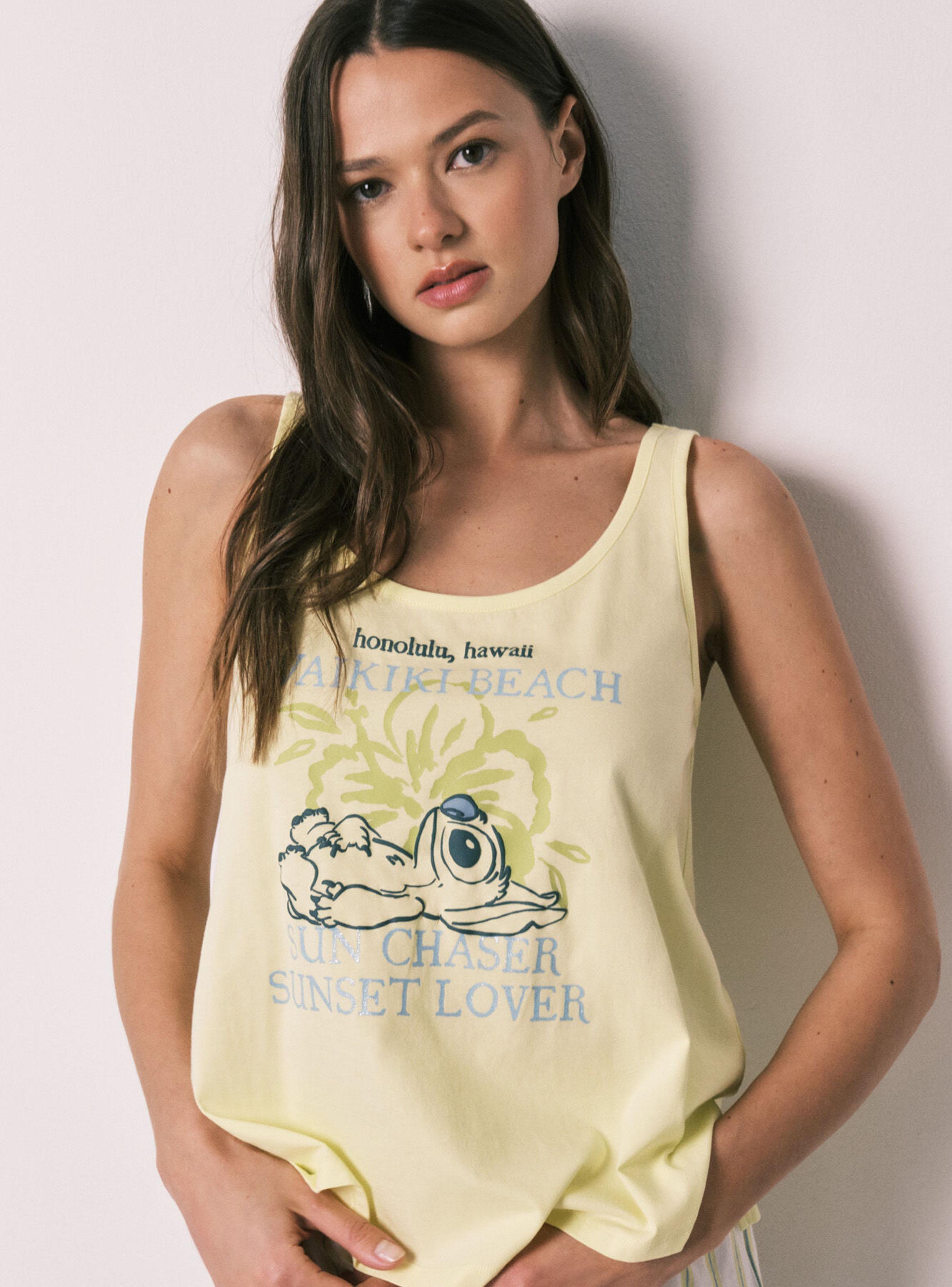 Pijama Corto Stitch Color-2