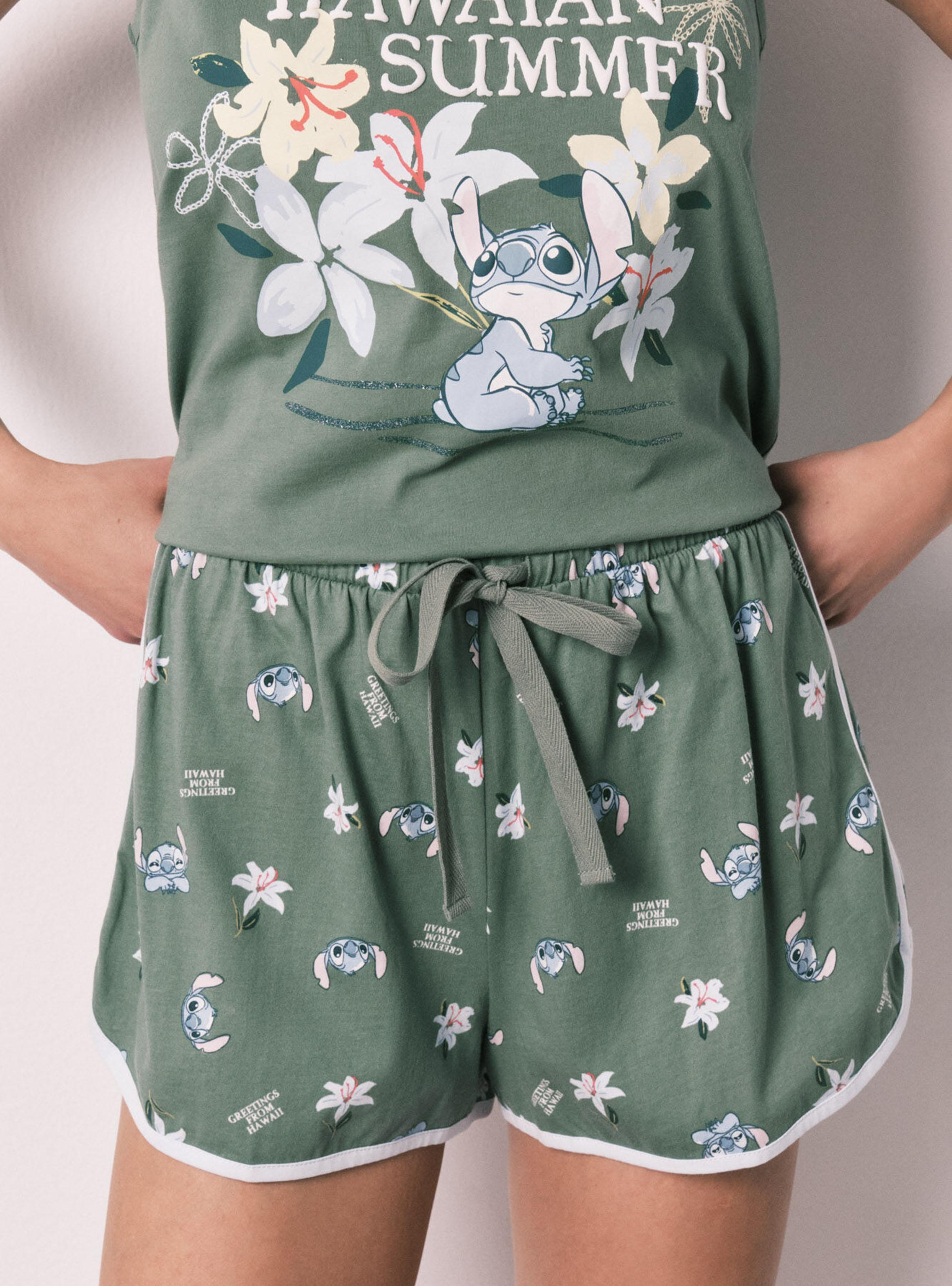 Pijama Corto Tirantes Stitch-4