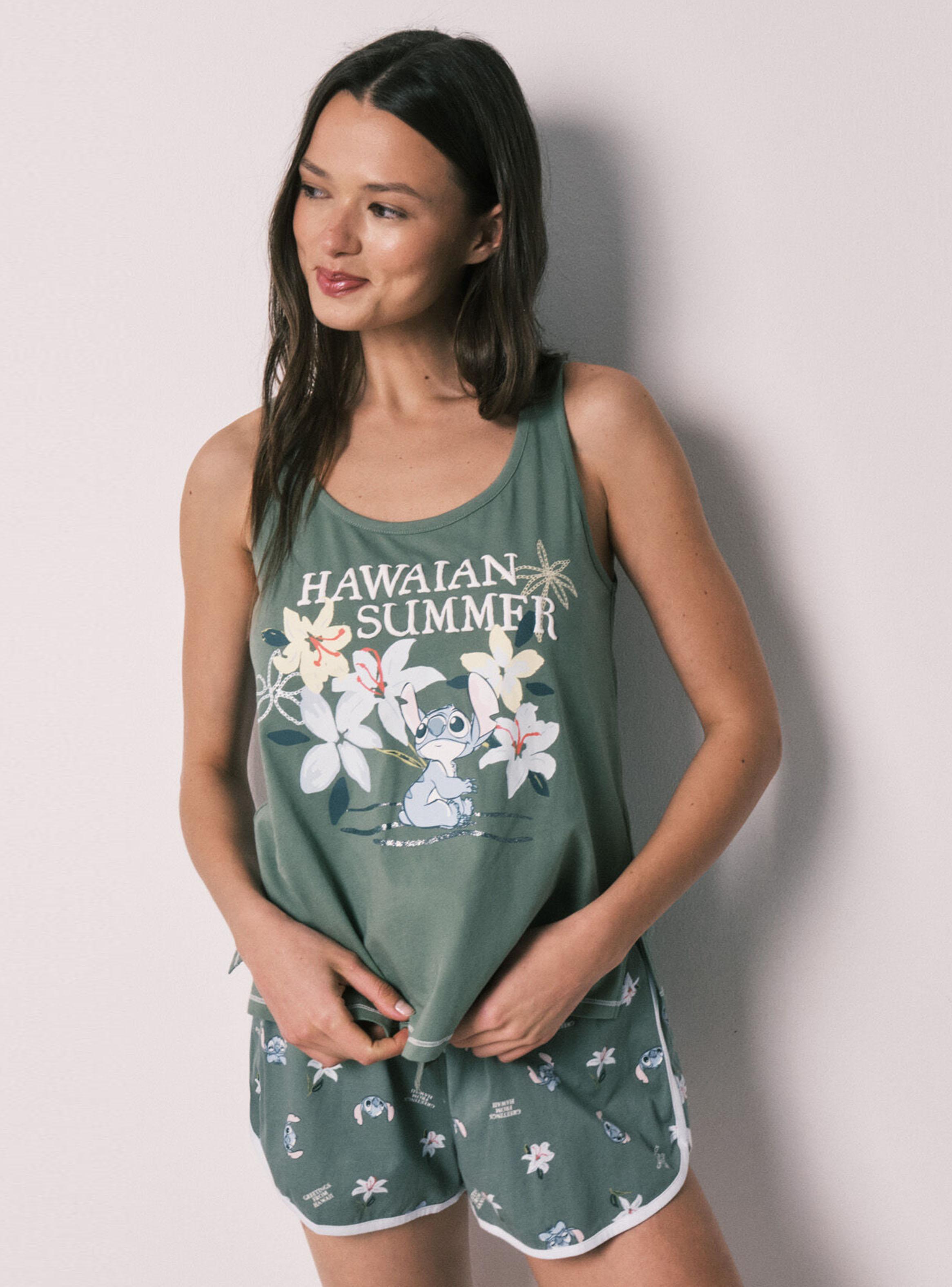 Pijama Corto Tirantes Stitch-0