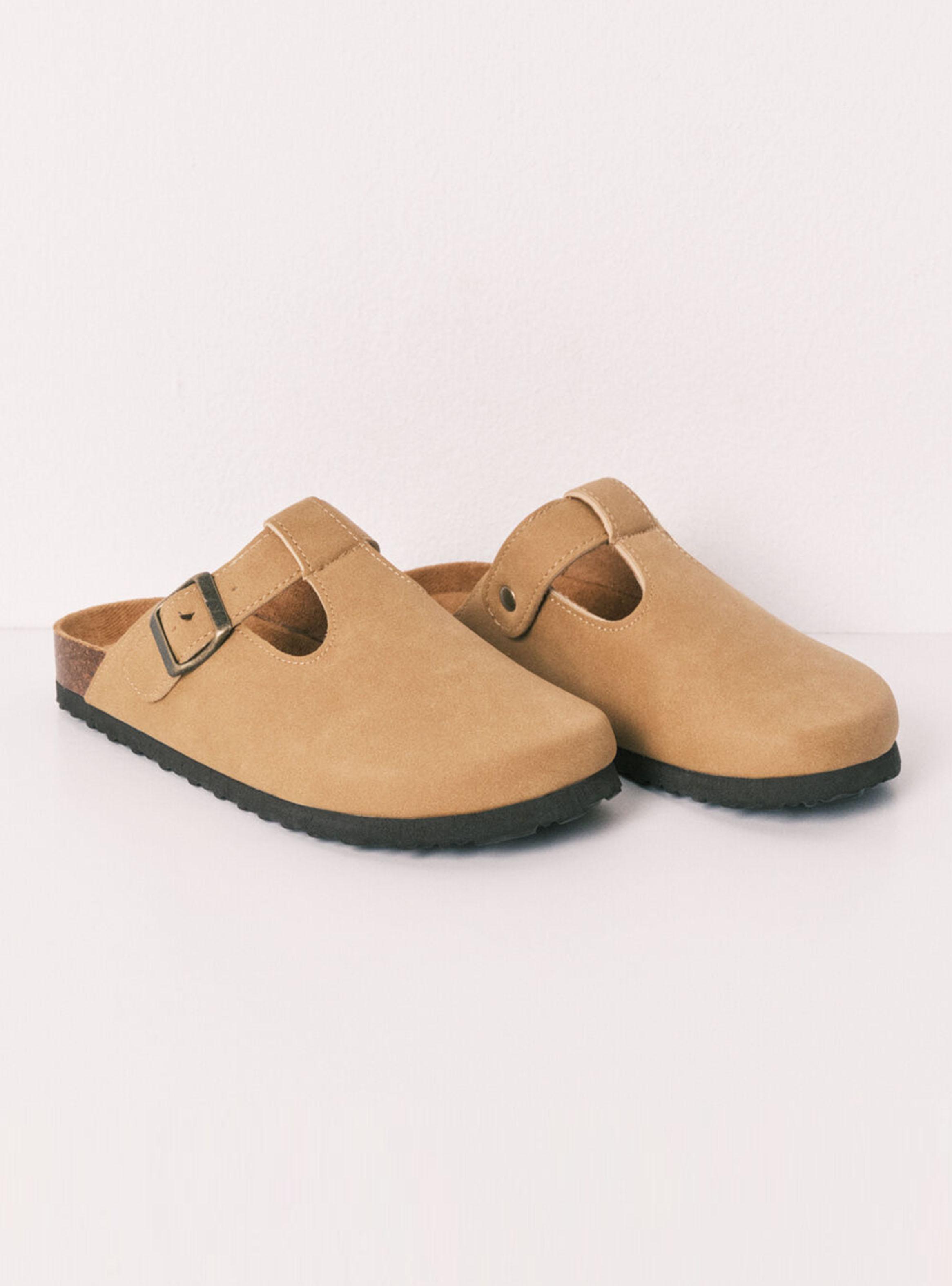 Pantufla Bio Cerradas Beige-3