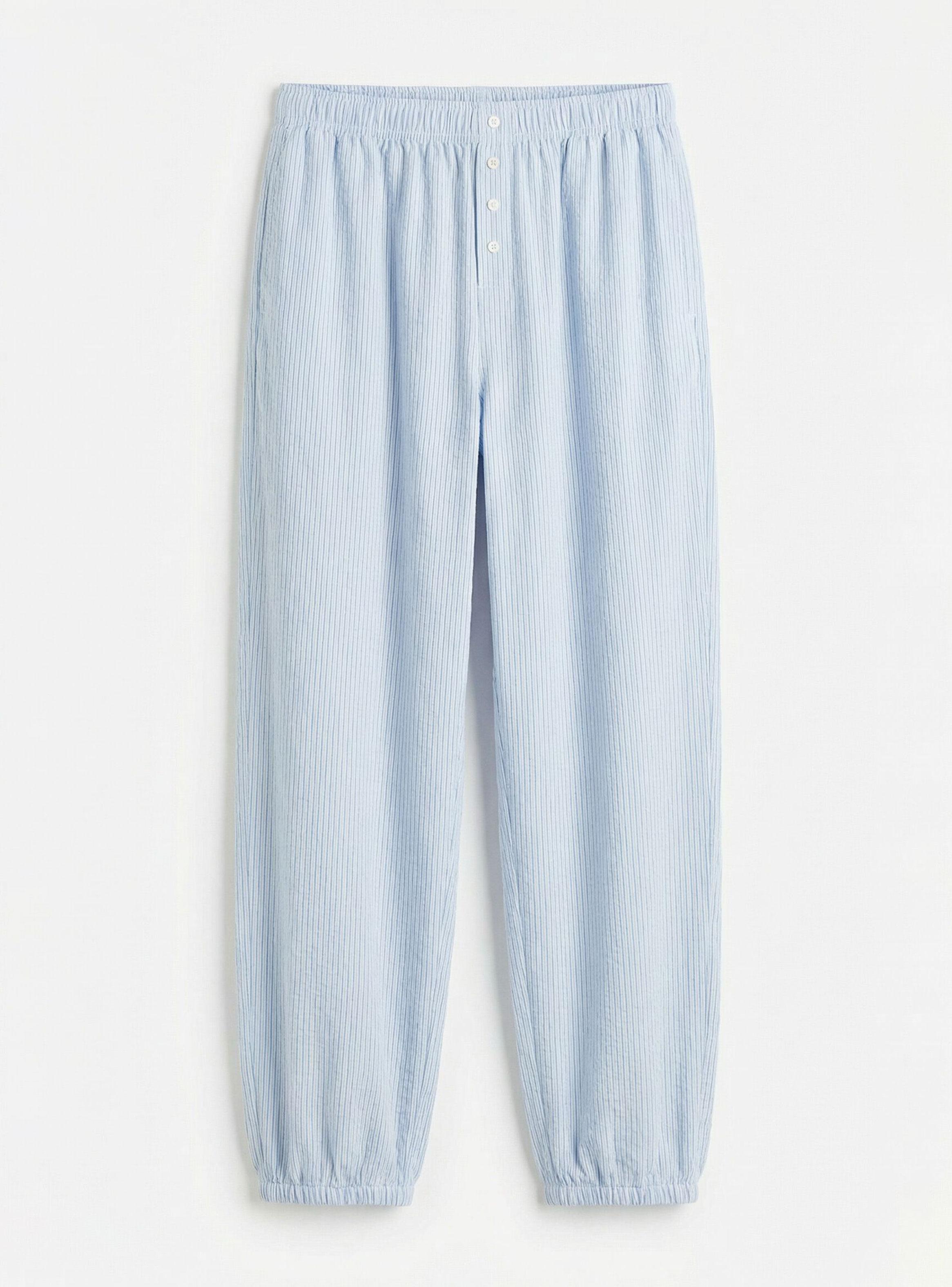 Pantalón Carrot Algodón Estampado Rayas-5