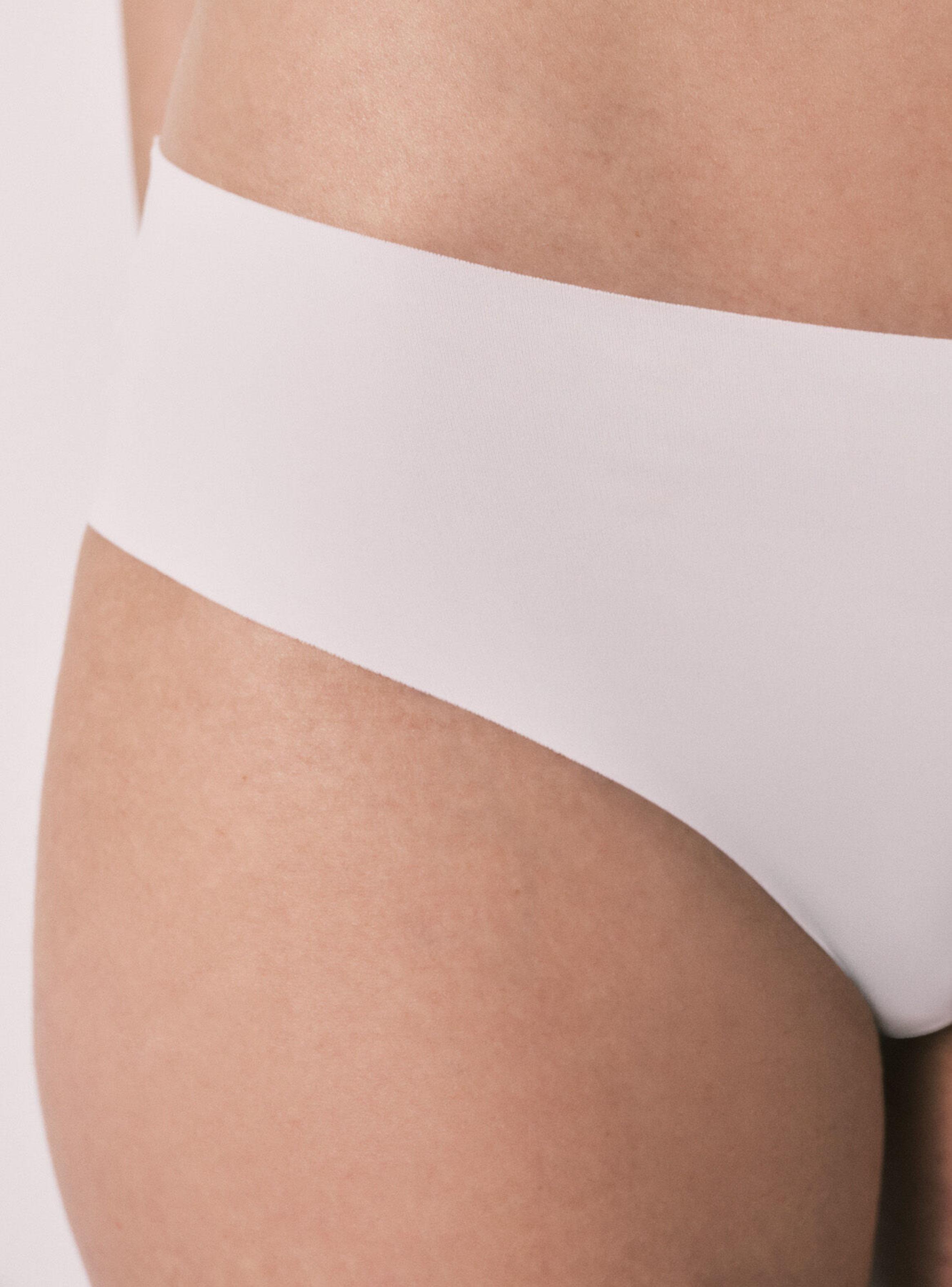 Calzón Culotte Microfibra Clean Cut Blanca-2