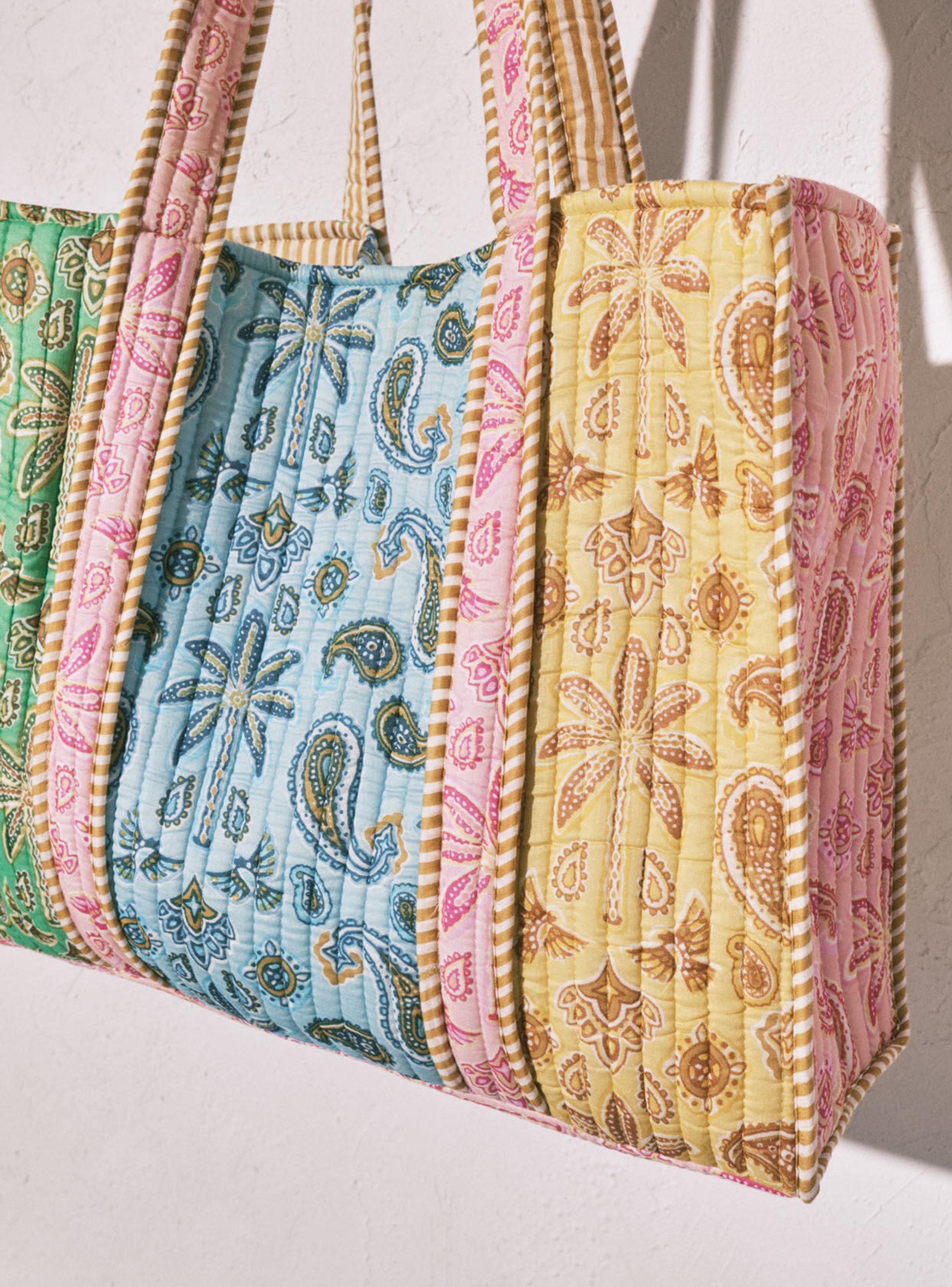 Bolso Grande Estampado Multicolor-2