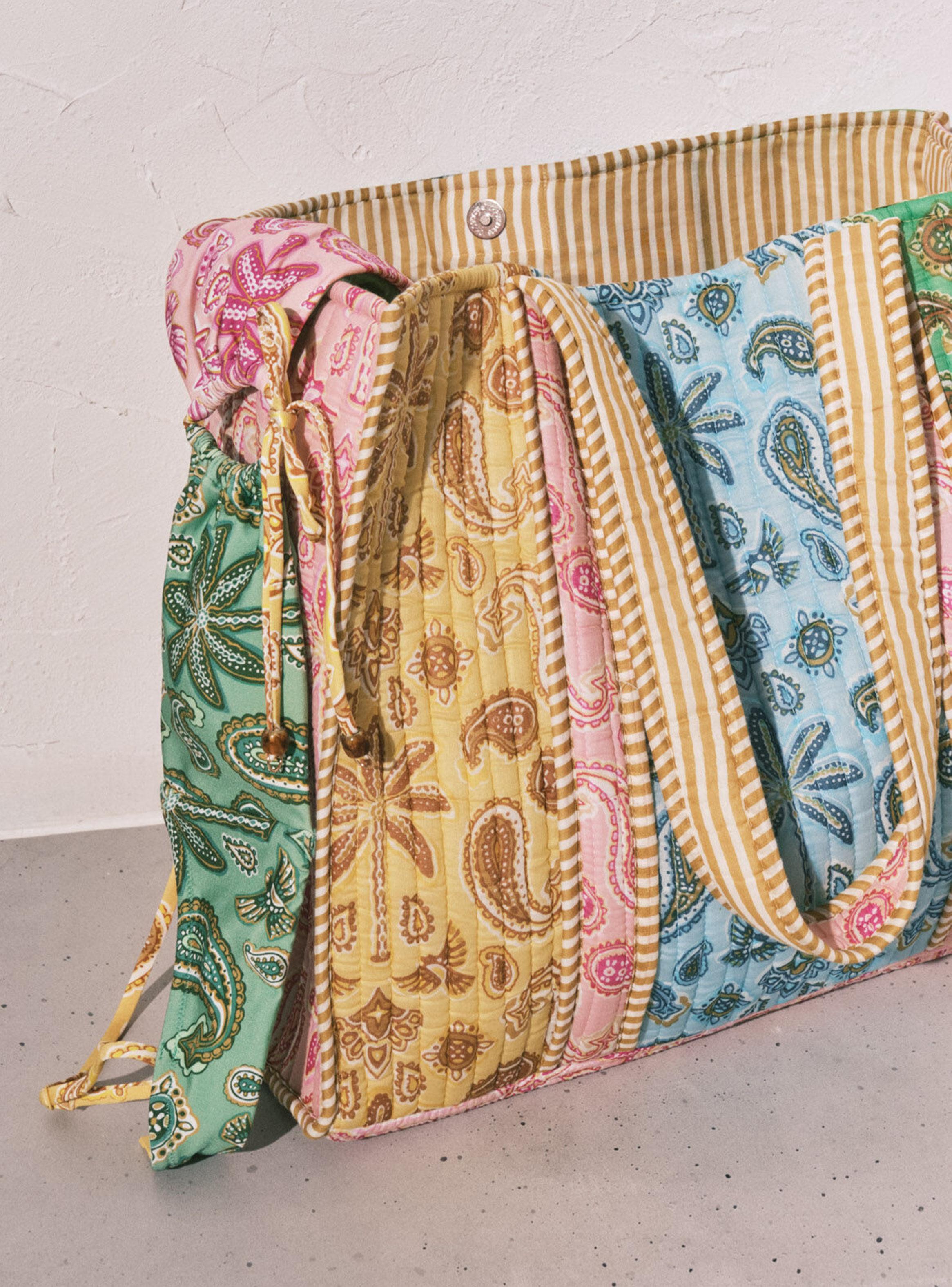 Bolso Grande Estampado Multicolor-3