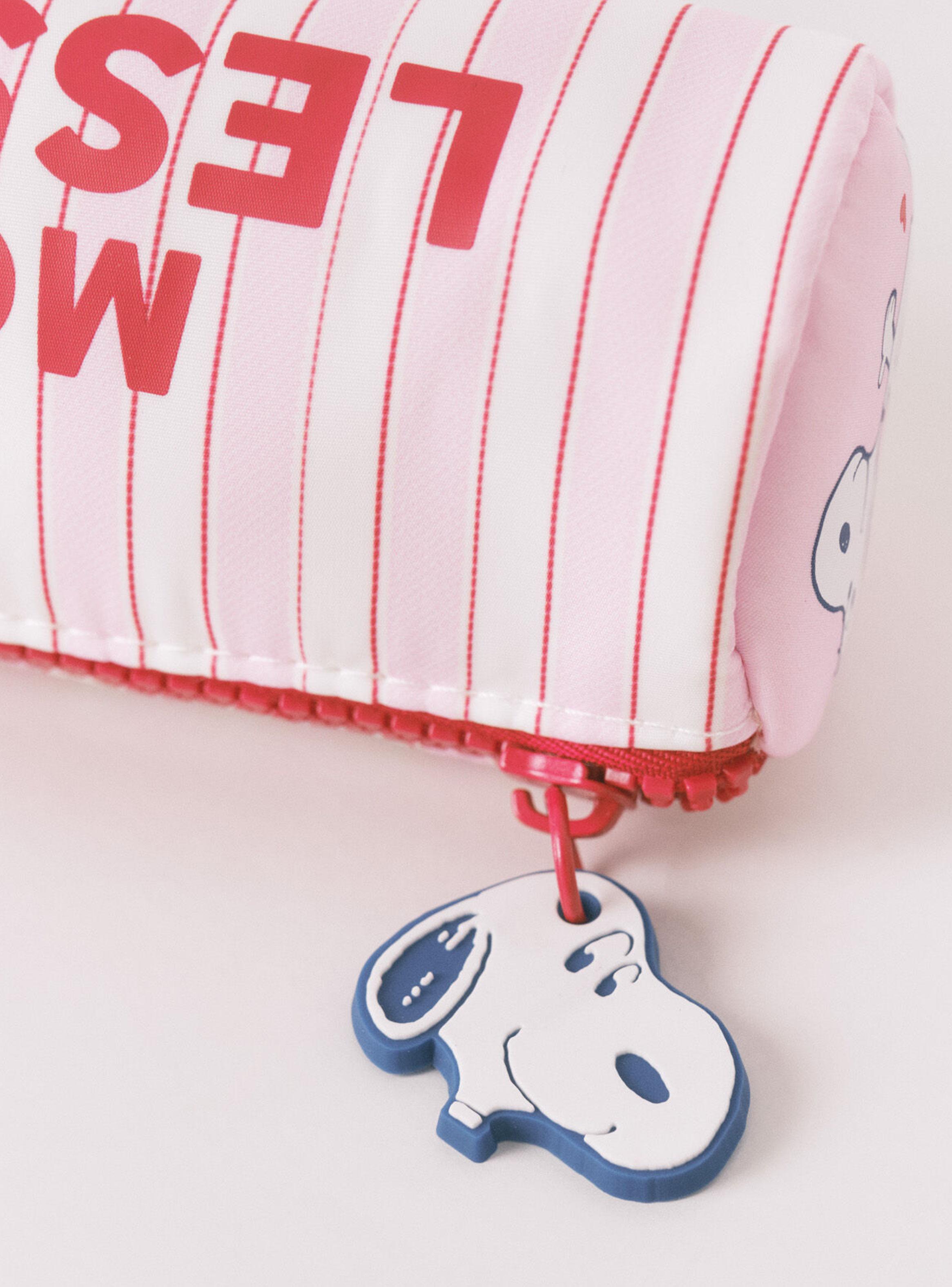 Neceser Pequeño Acolchado Rosa Mickey-3