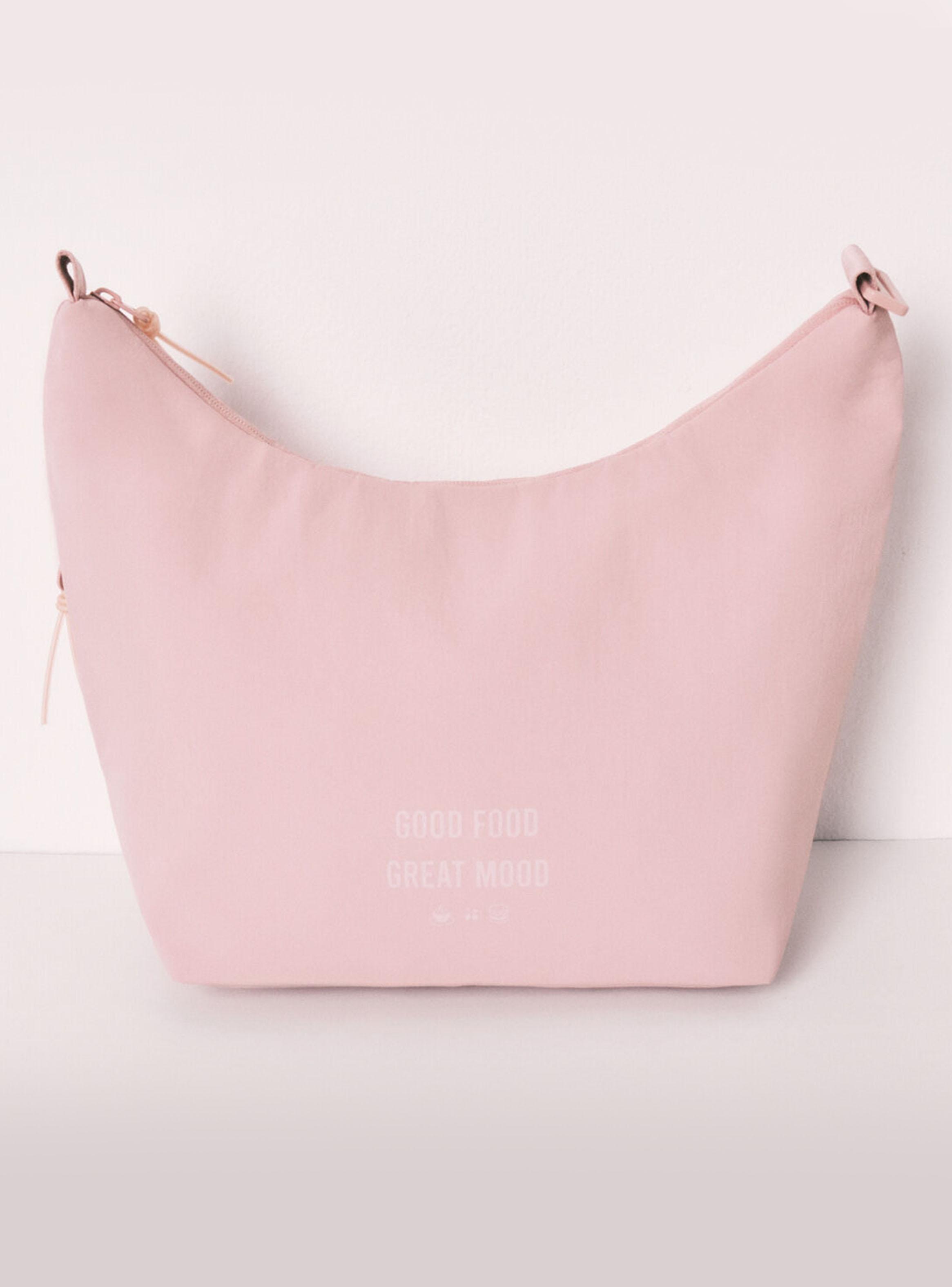 Bolsa Térmica Porta Alimentos Rosa-0