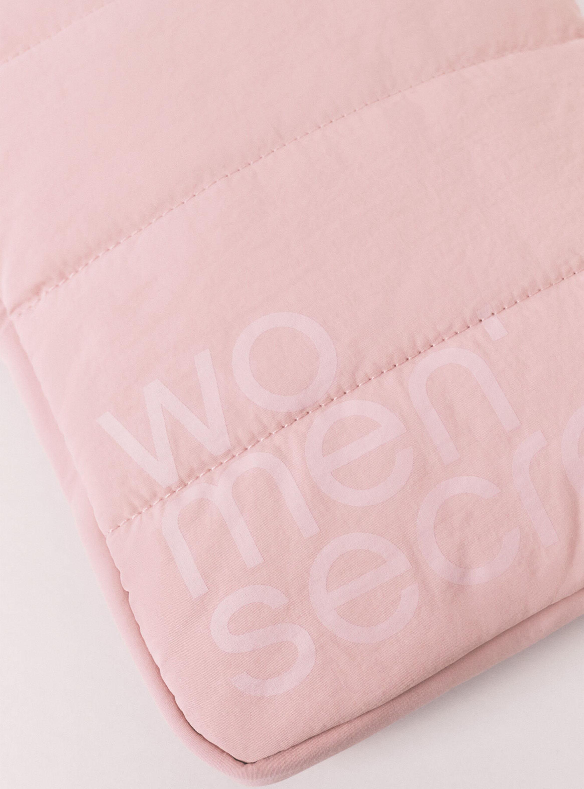 Funda Tablet Acolchada Rosa Logo-2