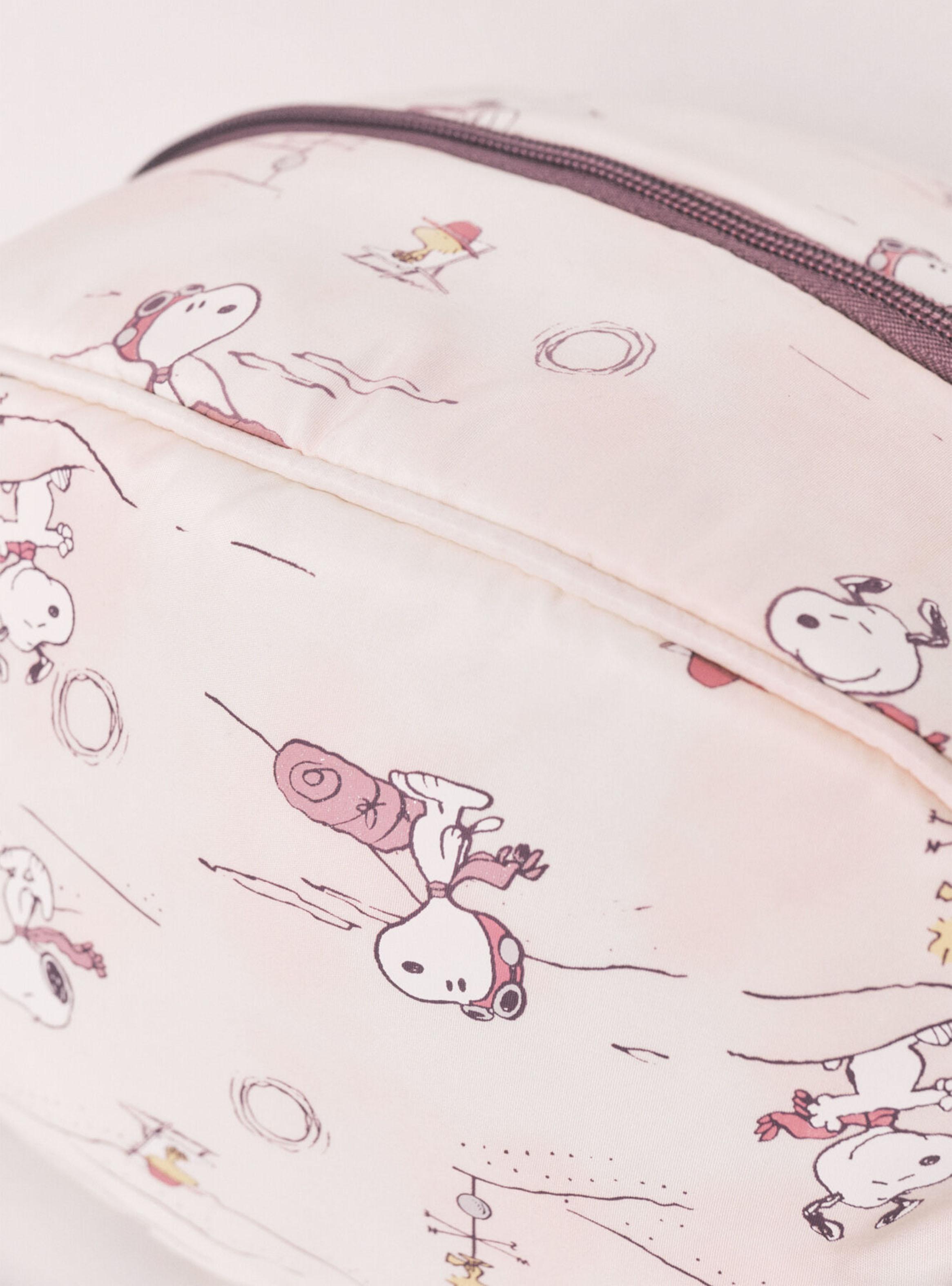 Neceser Mediano Rosa Snoopy-3