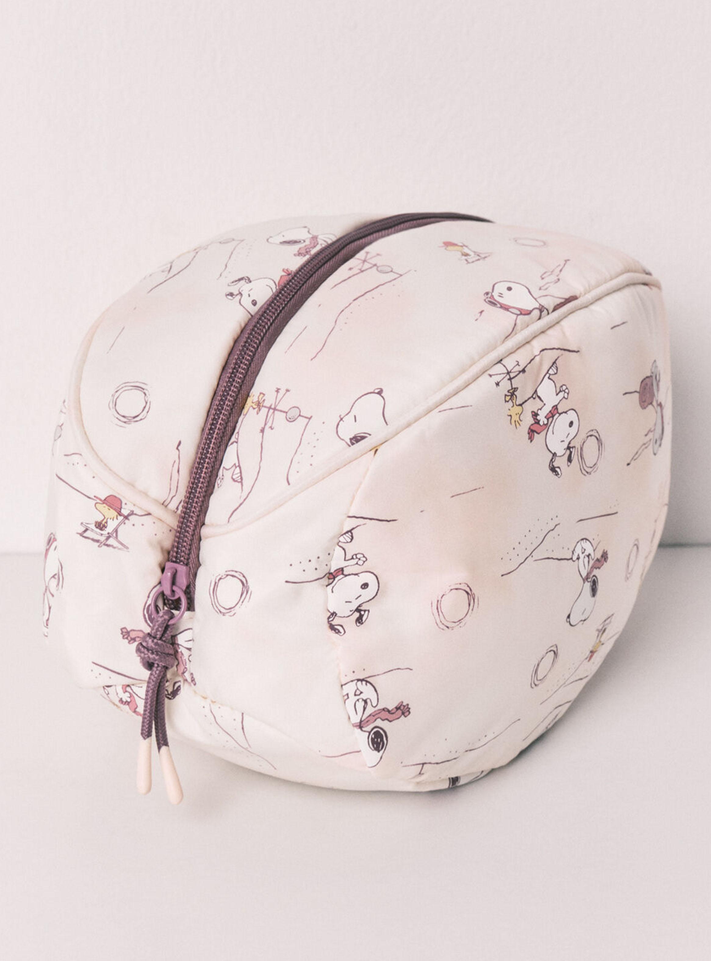 Neceser Mediano Rosa Snoopy-2