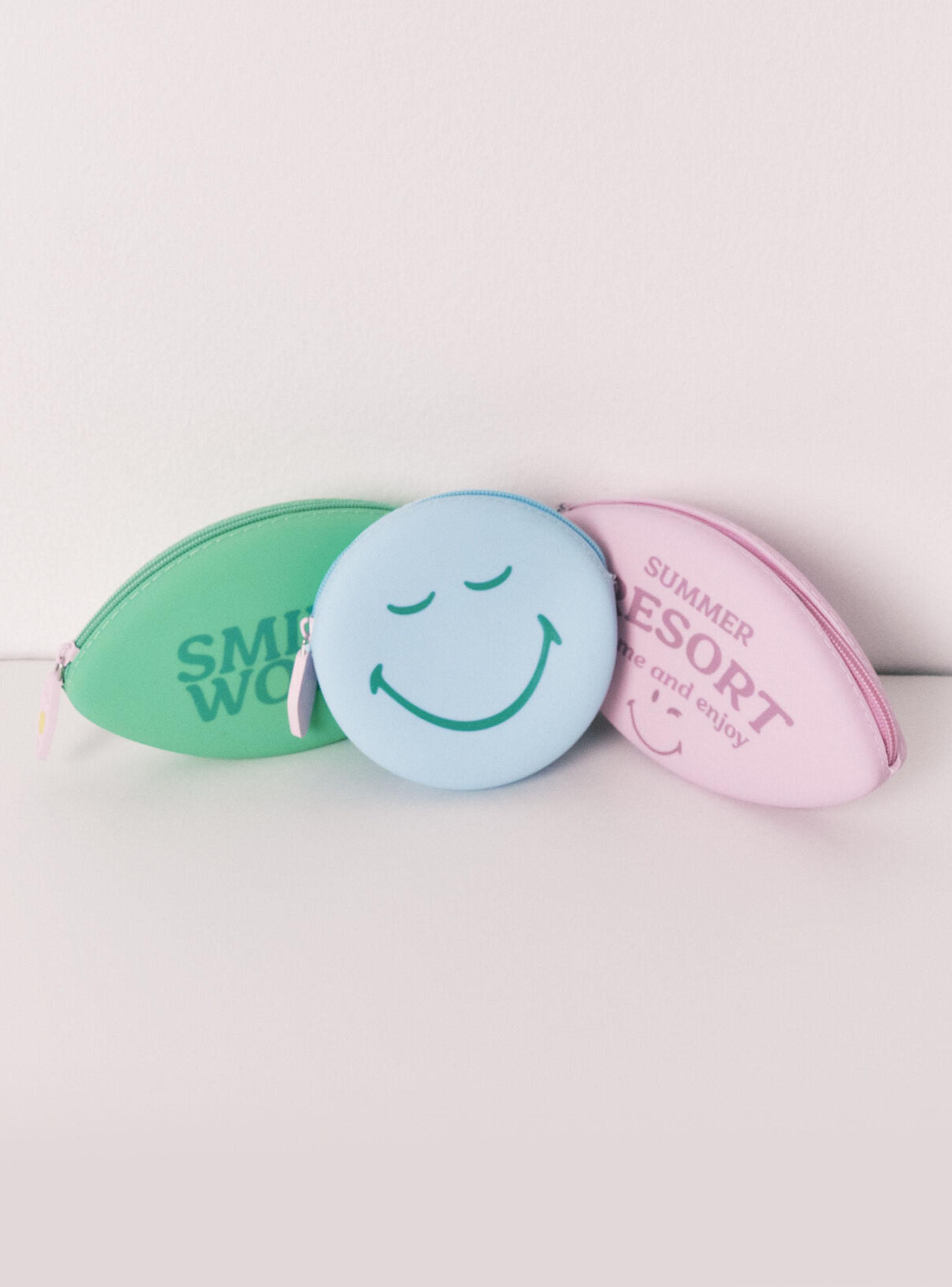 Monedero Silicona Azul Smileyworld®-3