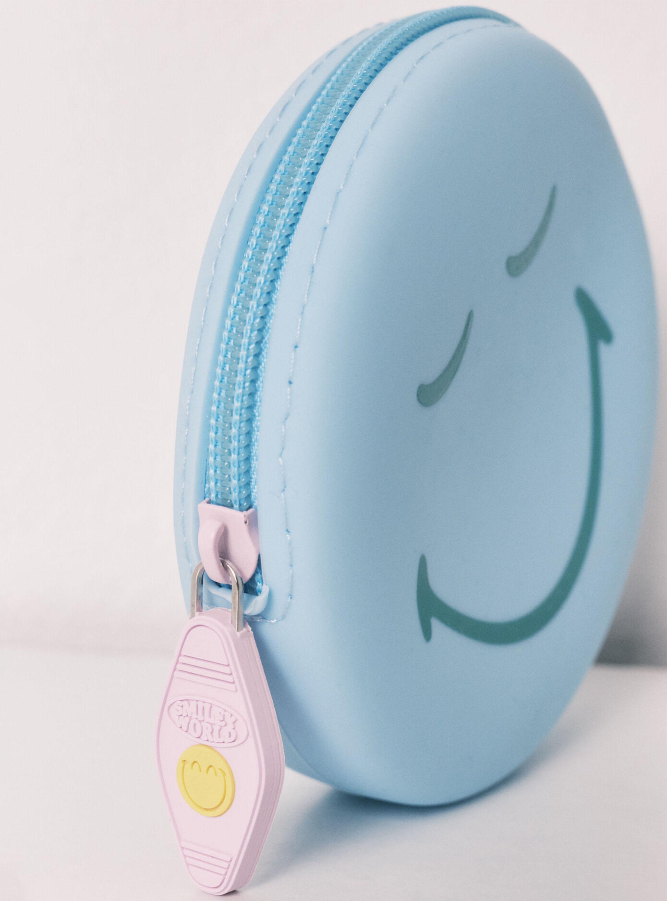 Monedero Silicona Azul Smileyworld®-2
