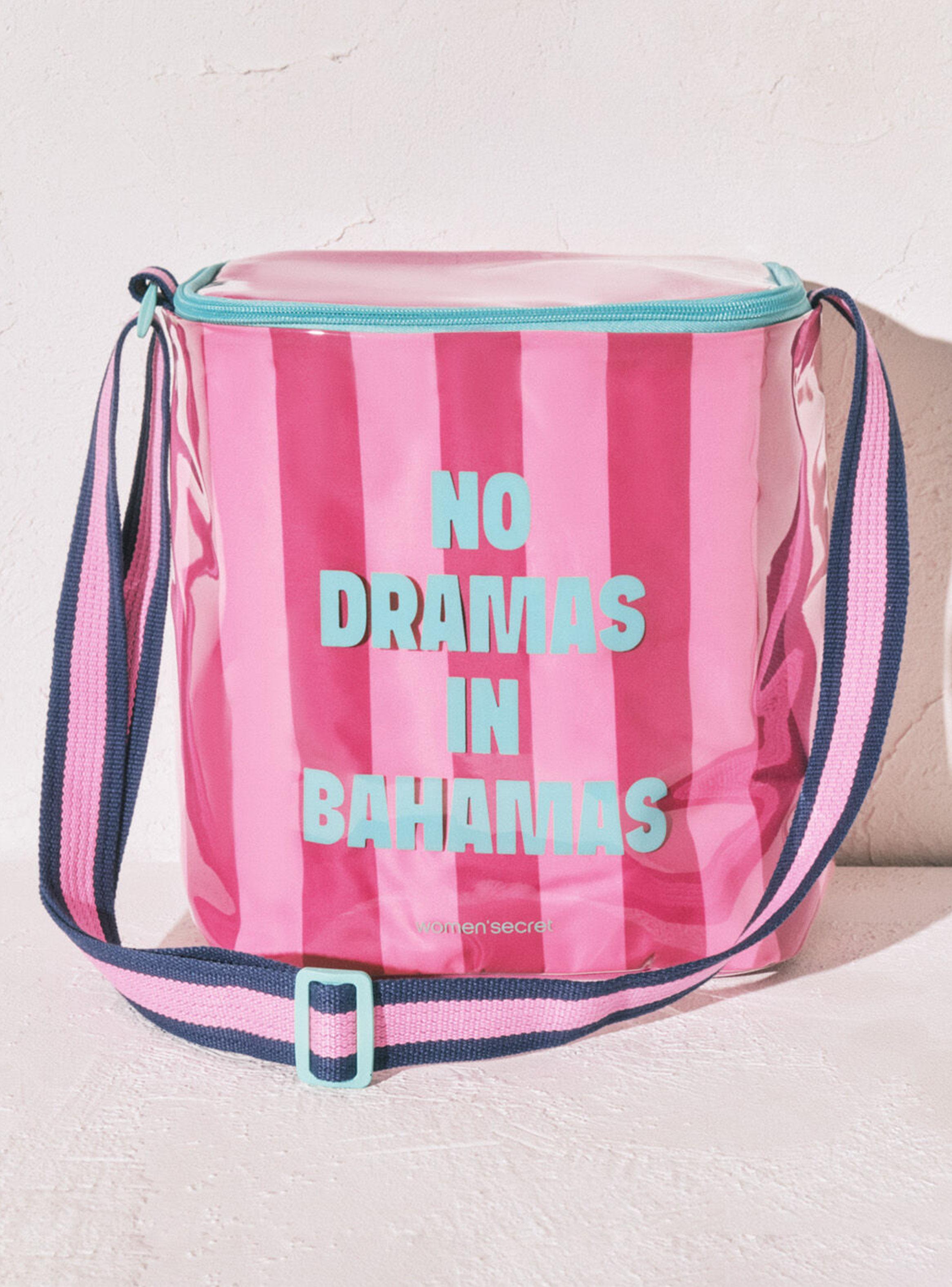 Bolsa Refrigerante Rayas Rosa-0