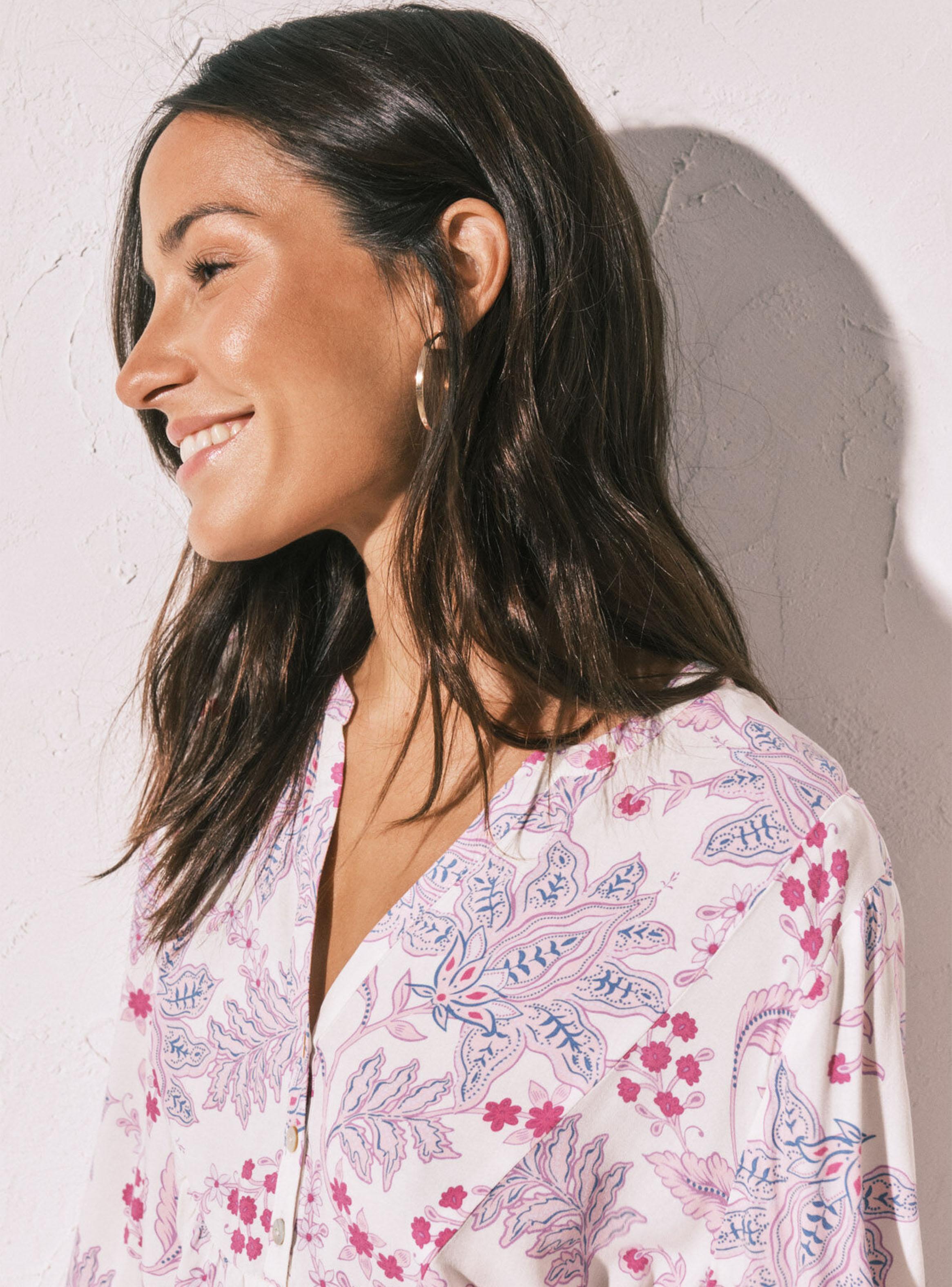 Conjunto Falda y Camisola Estampadas-5