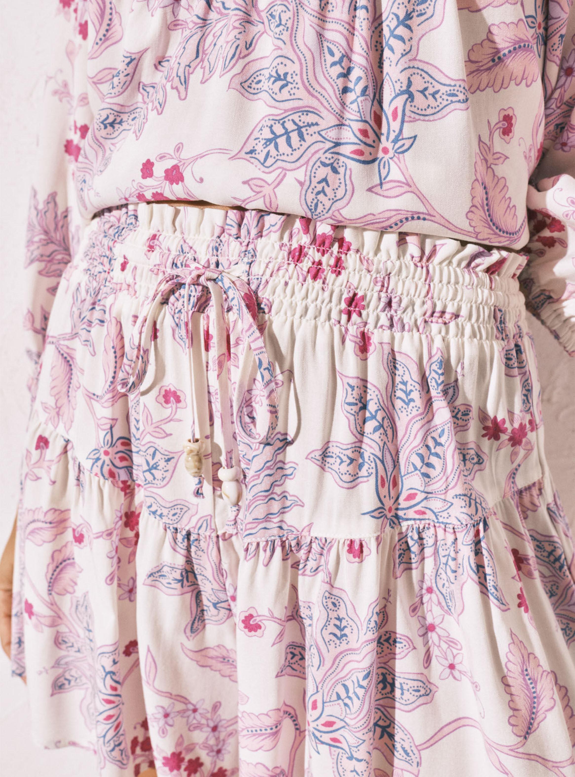 Conjunto Falda y Camisola Estampadas-2