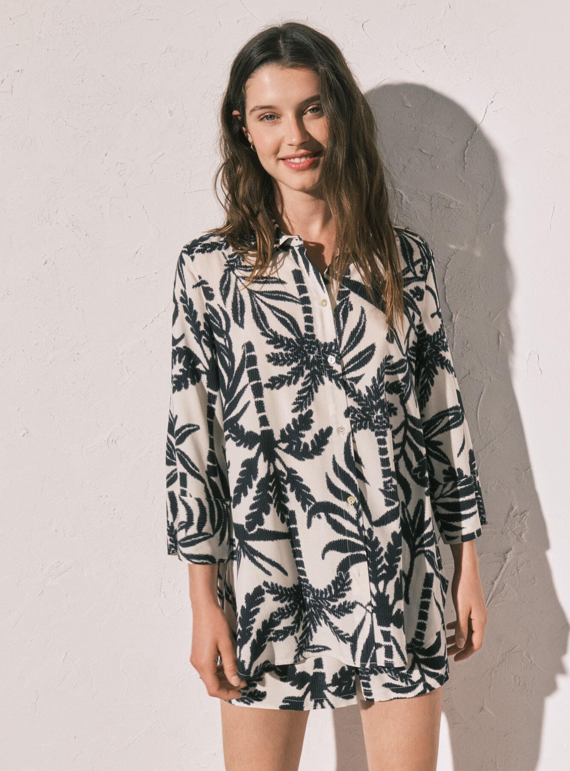 Conjunto Camisa y Pantalón Corto Estampados-0