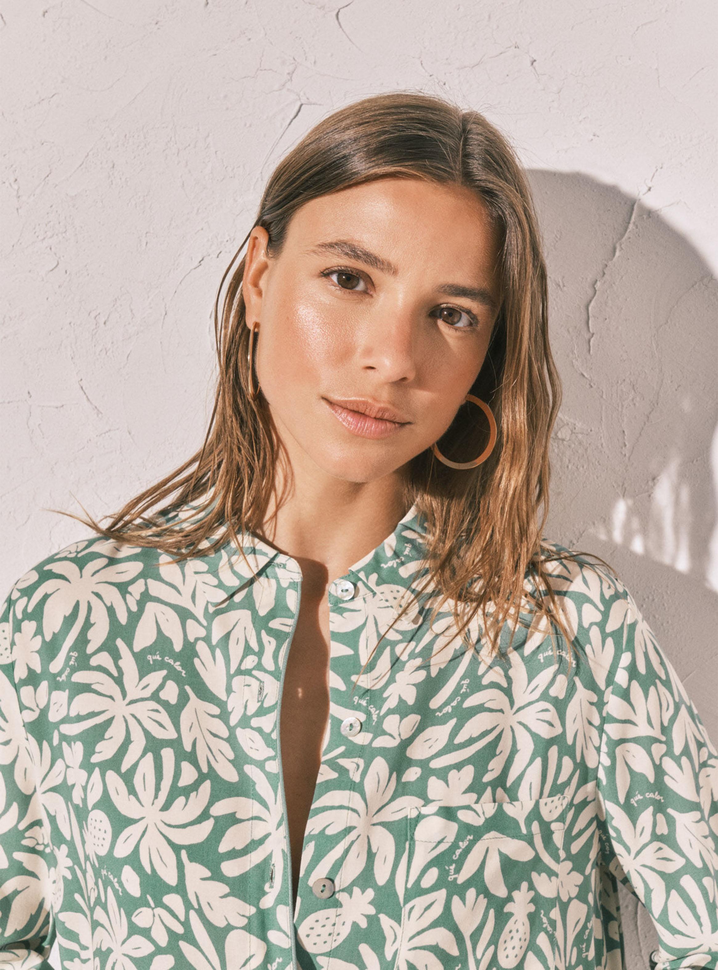Camisola Corta Estampada-2