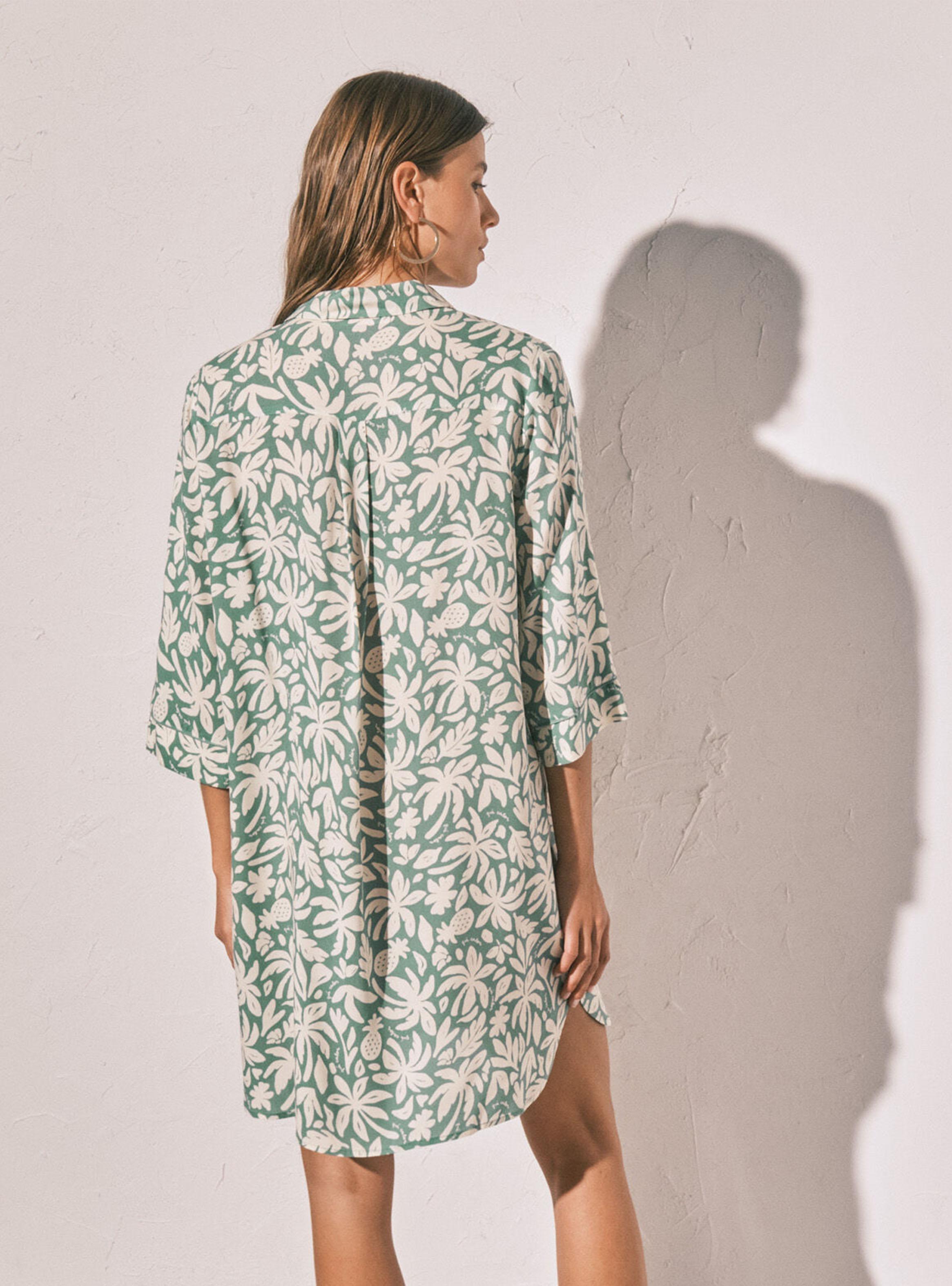 Camisola Corta Estampada-1