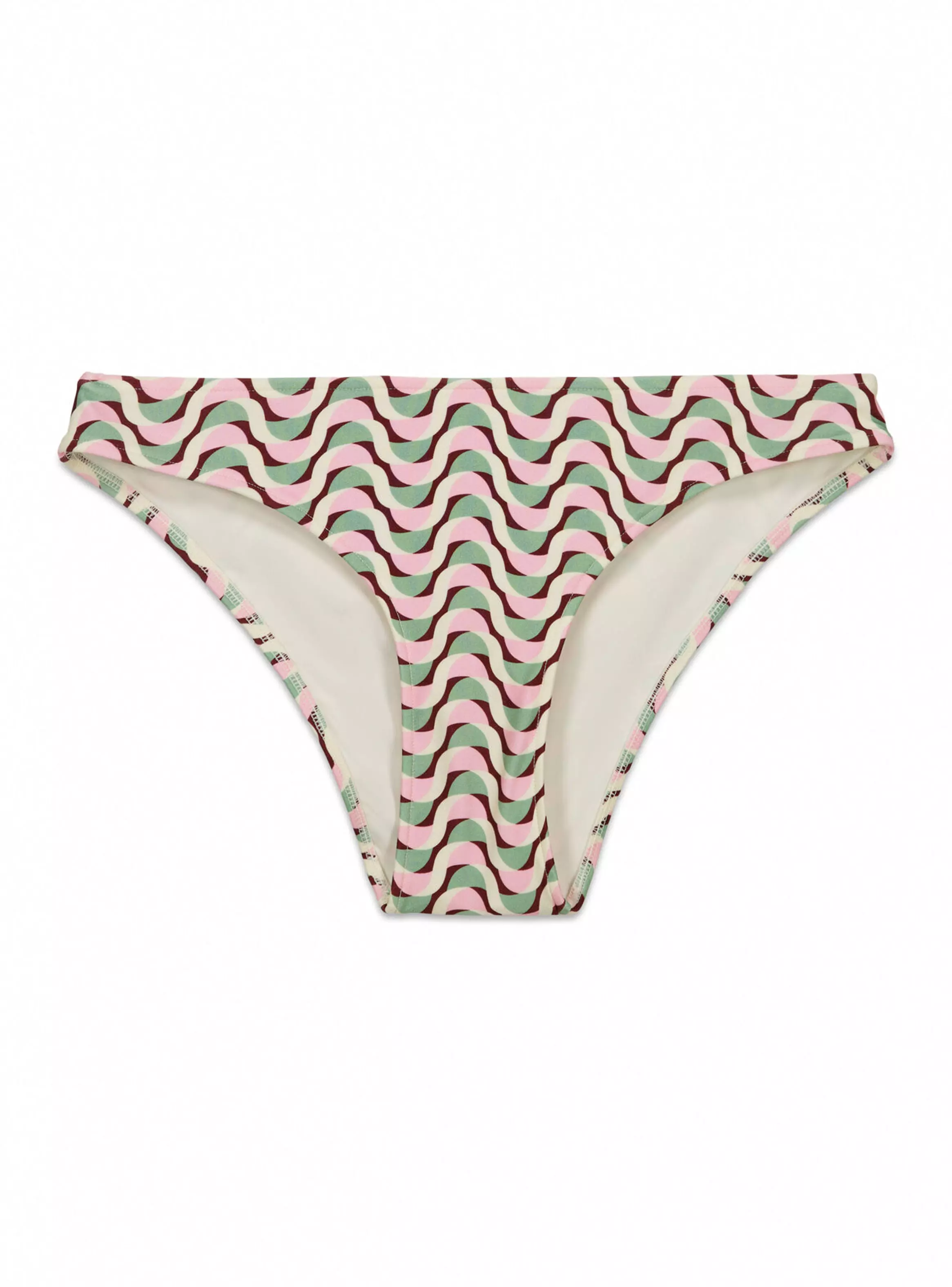 Calzón Bikini Clásico Estampado Geométrico-7