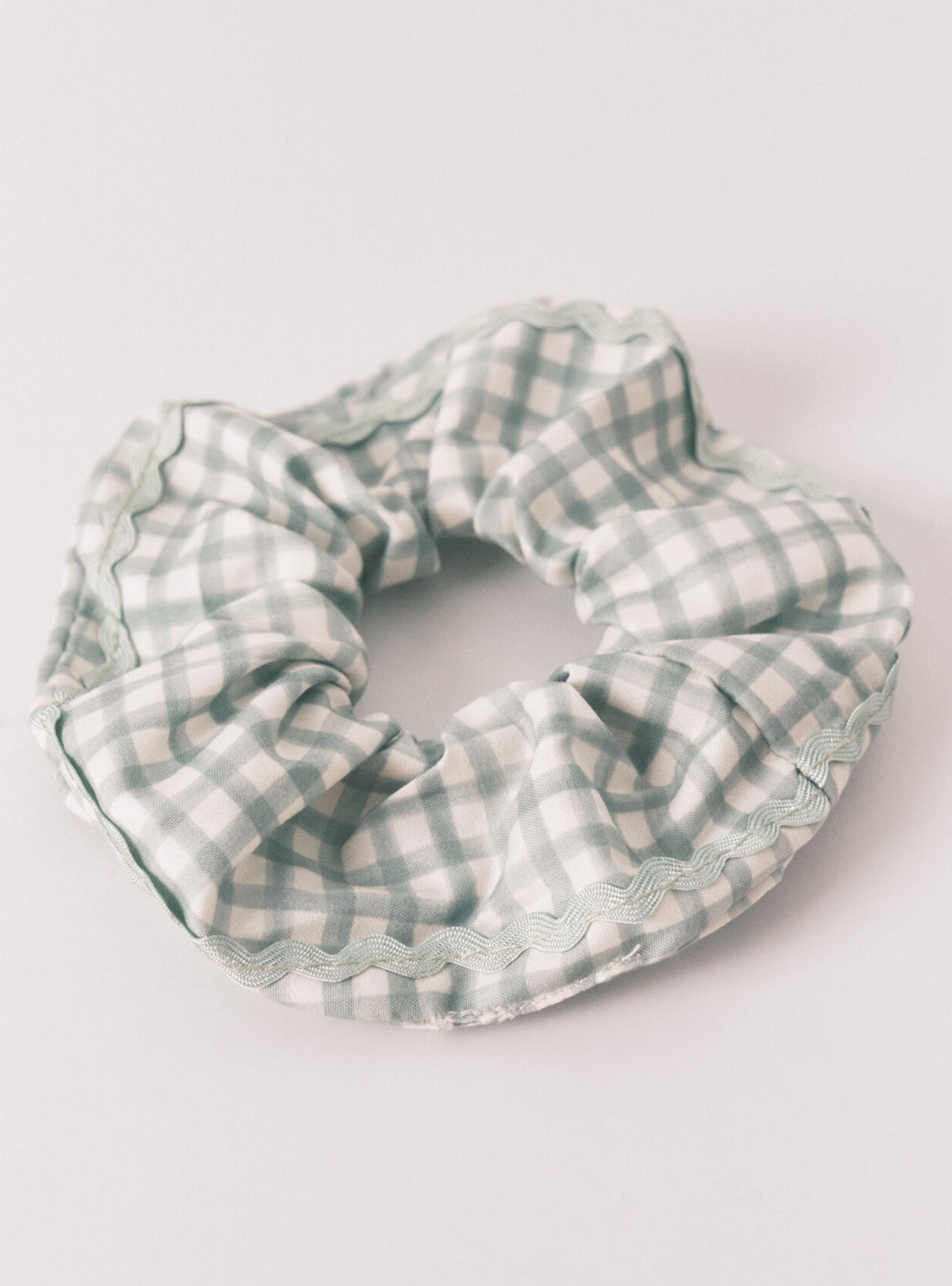 Maxi Scrunchie Vichy Verde-1