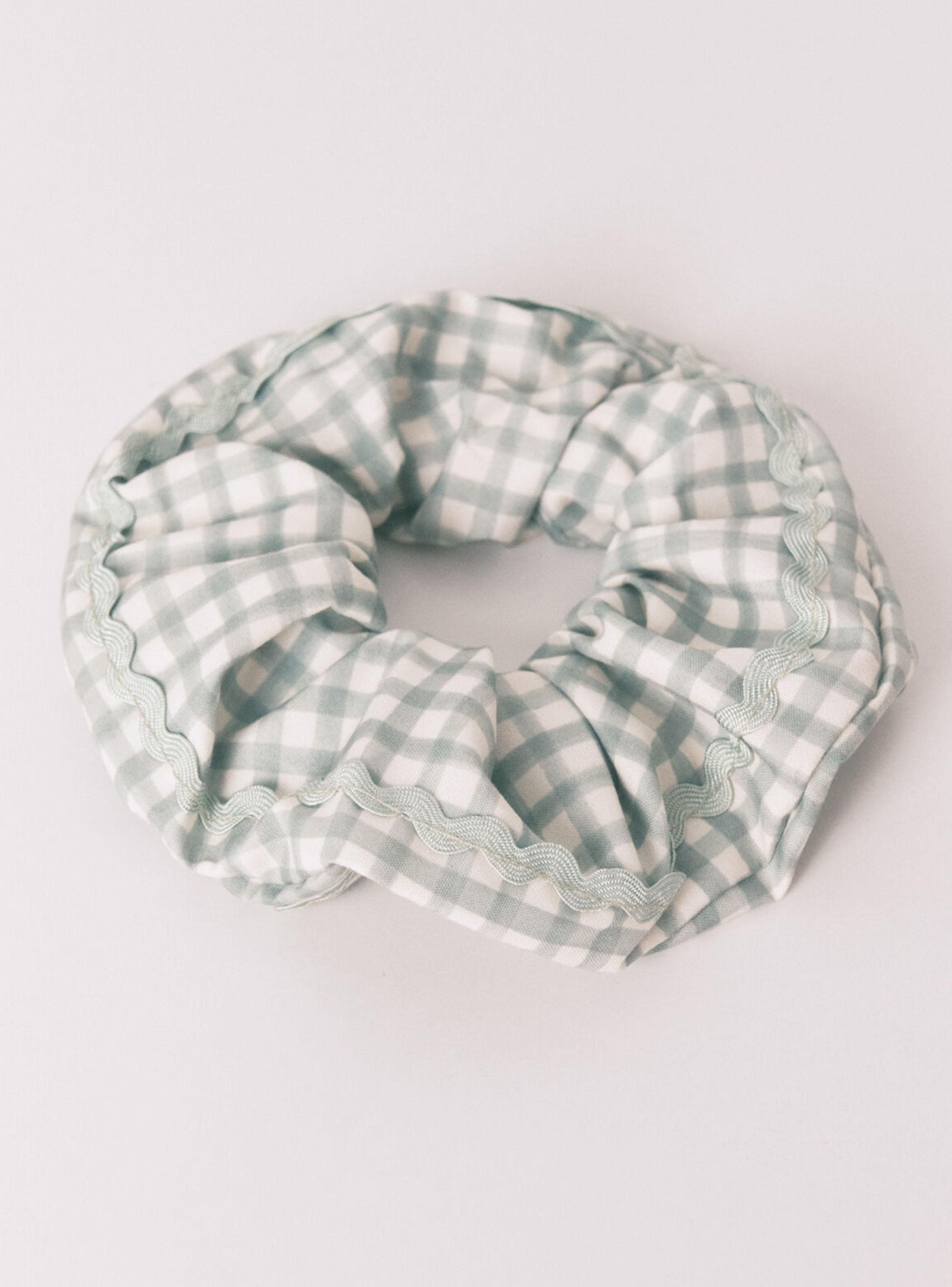 Maxi Scrunchie Vichy Verde-0