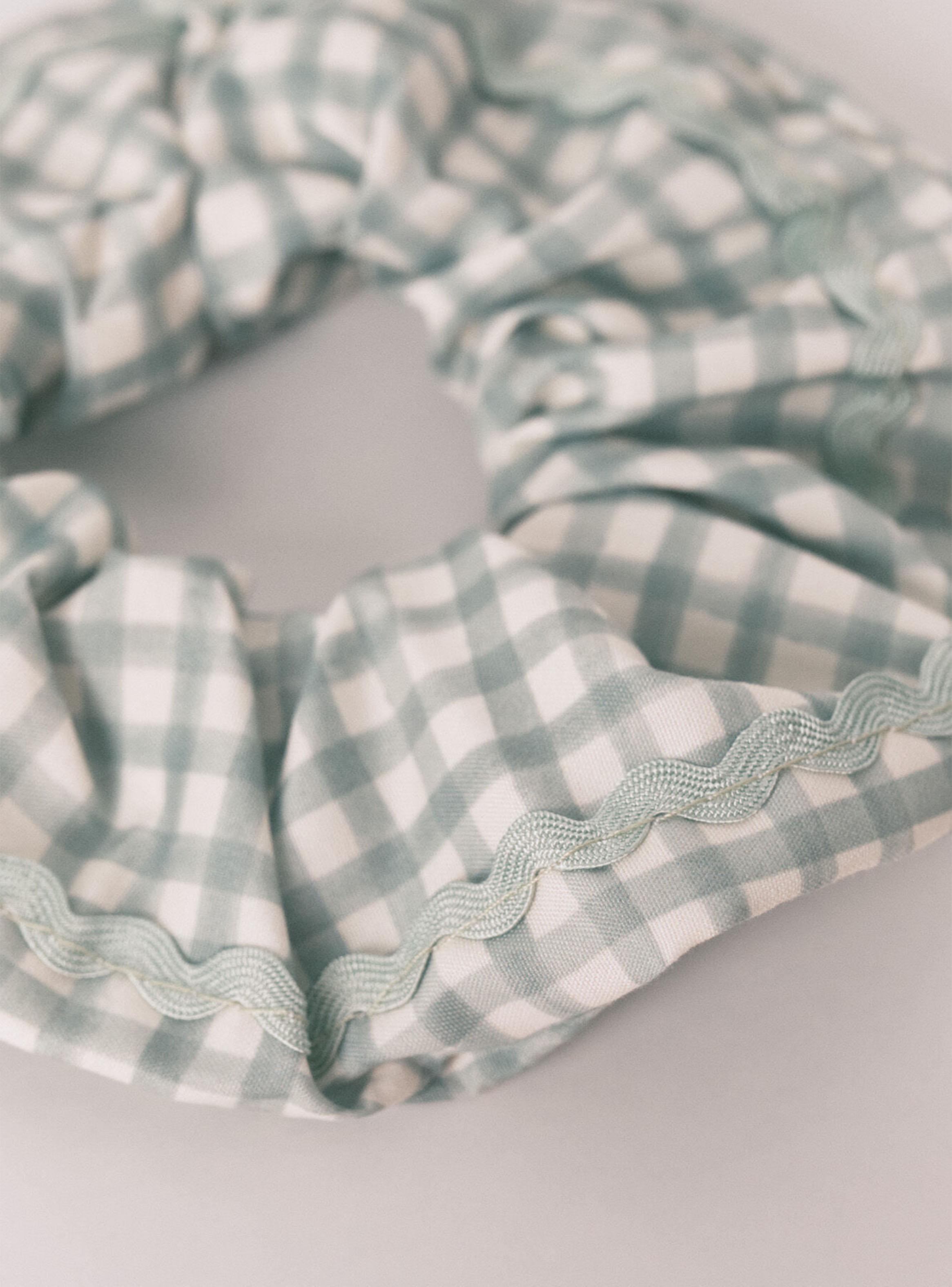Maxi Scrunchie Vichy Verde-2