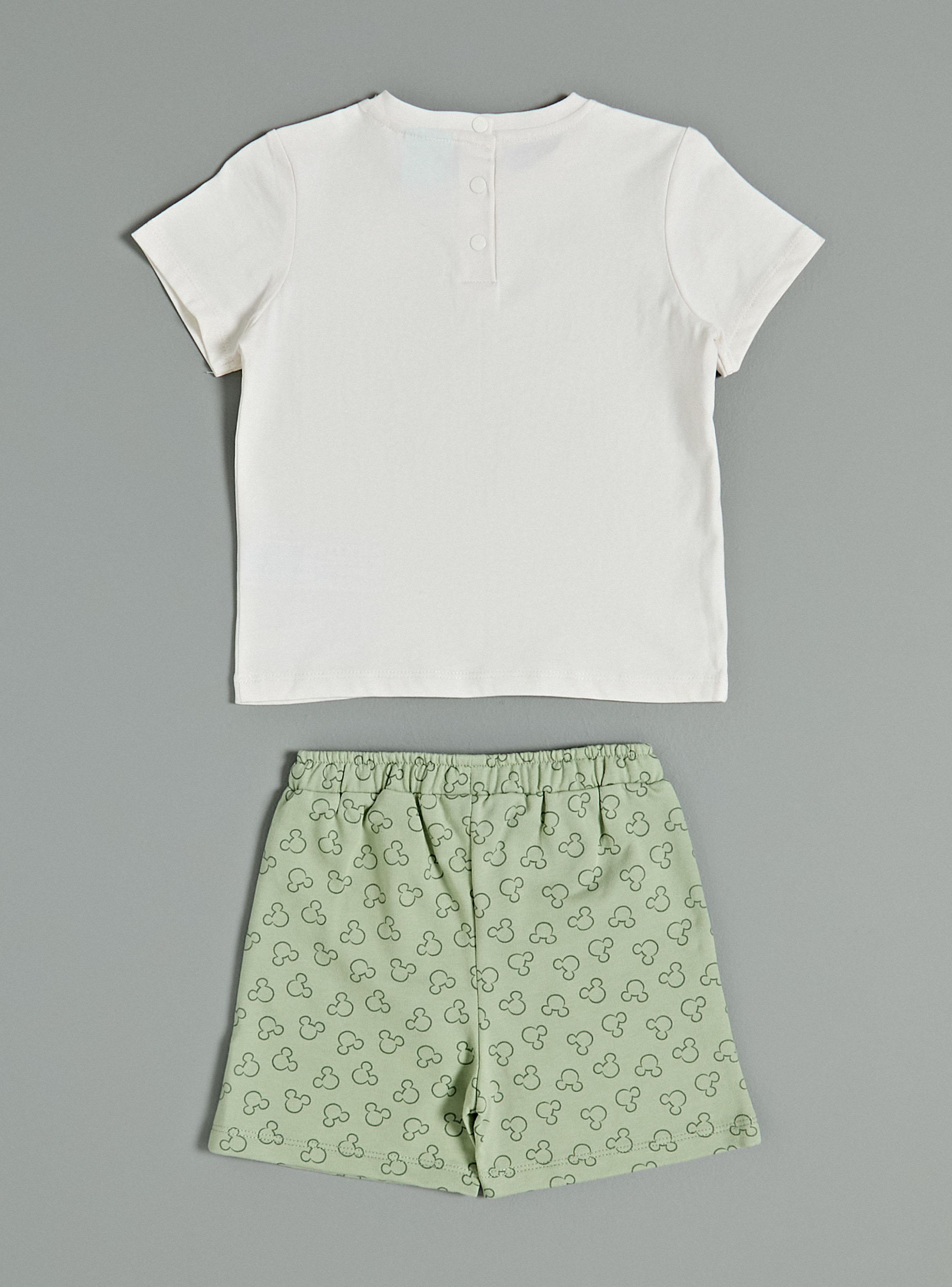 Conjunto Polera y Short Mickey Mouse Niño-2