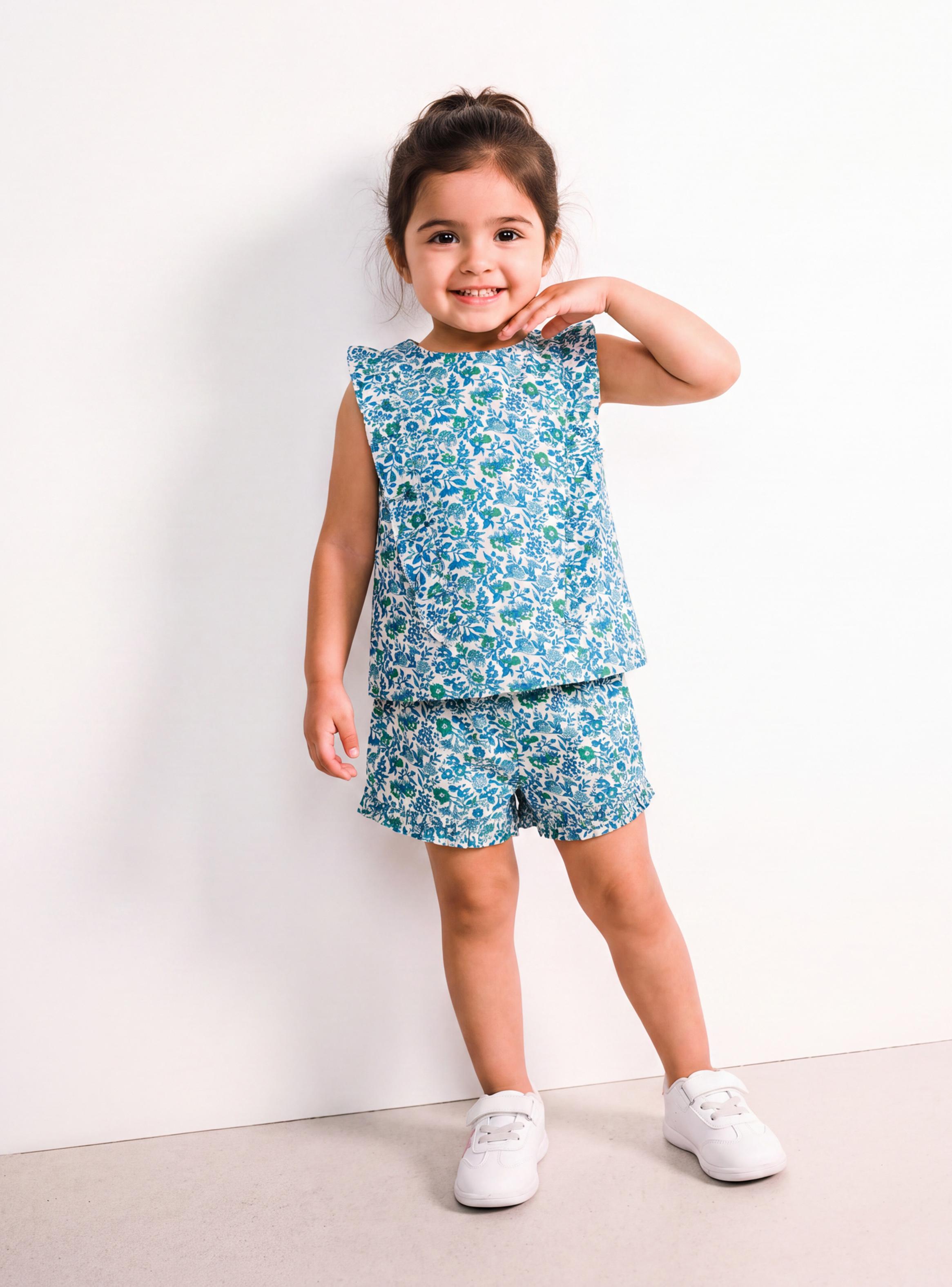 Conjunto Estampado Flores-0