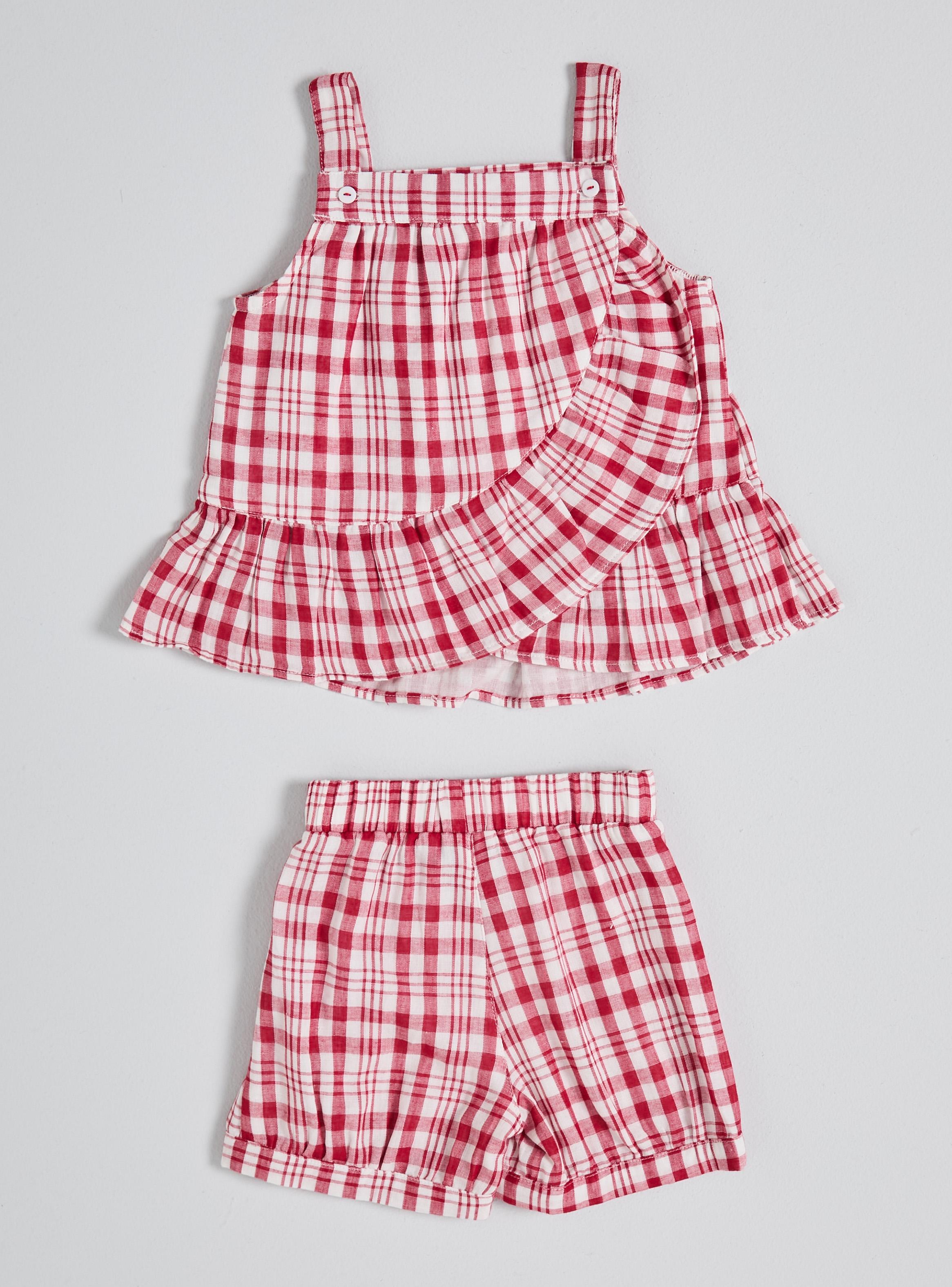 Conjunto Estampado Detalle Vuelos Niña-2