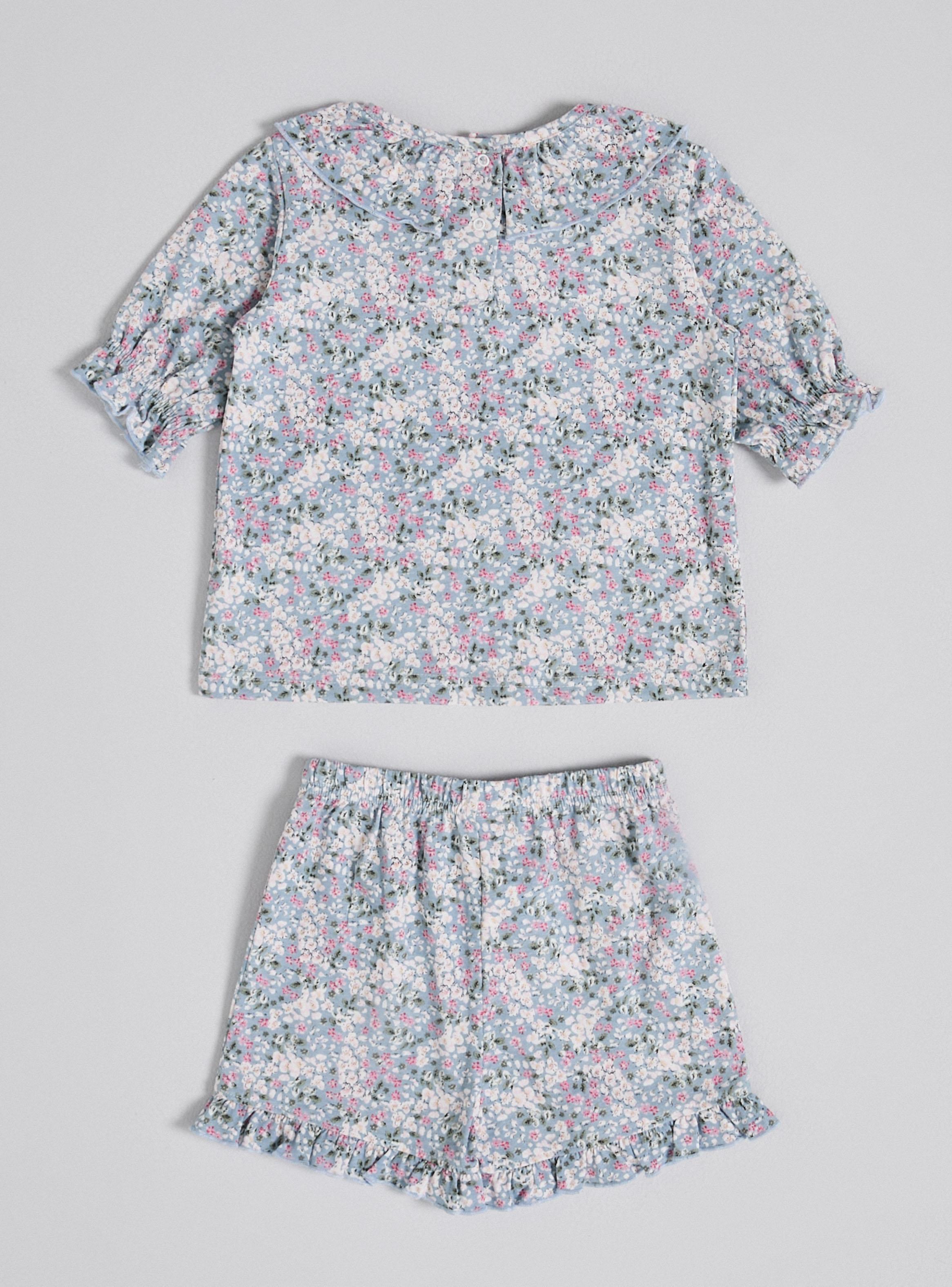 Pijama Estampado Mini Floral-2