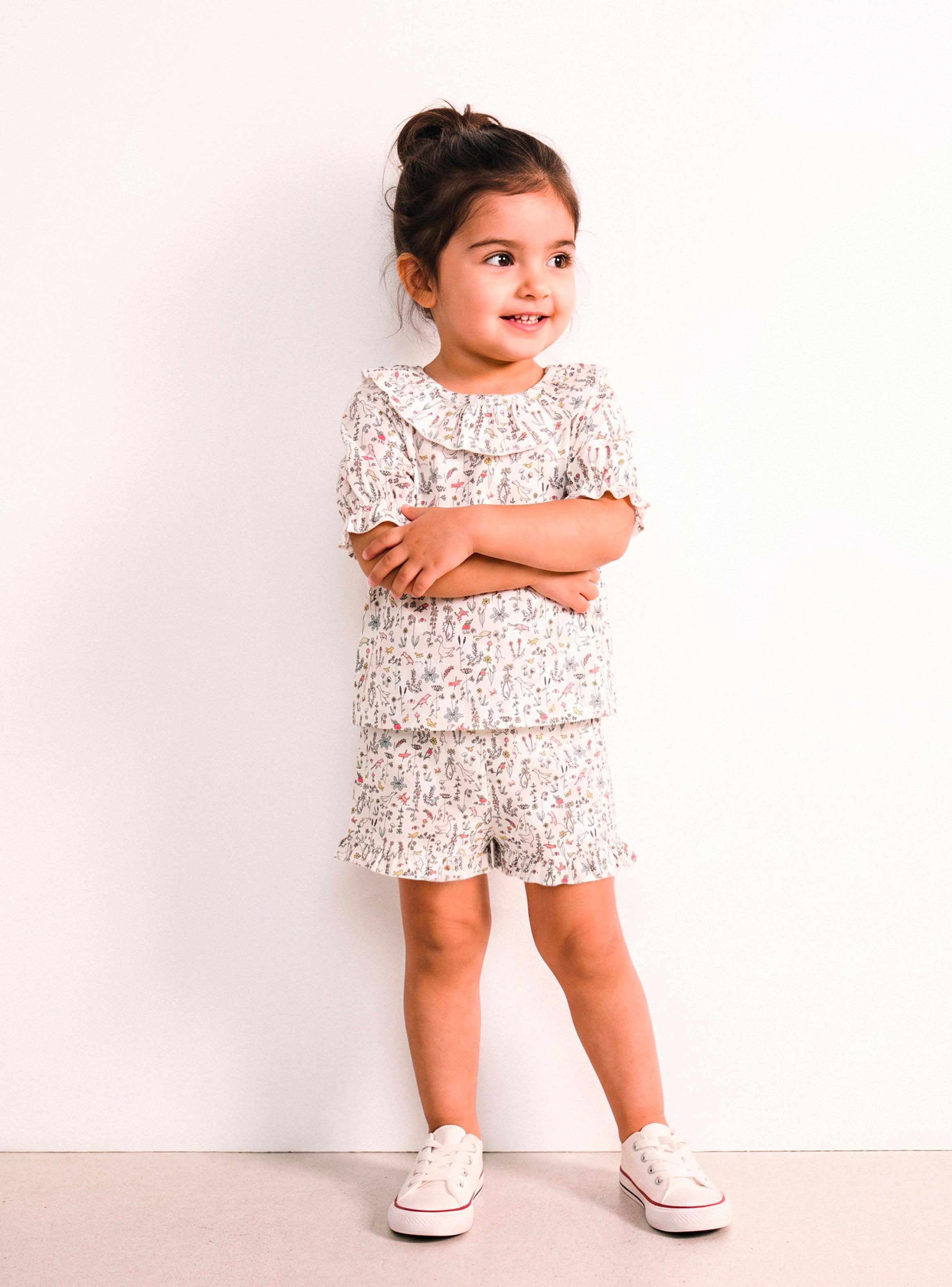 Pijama Estampado Mini Floral-0