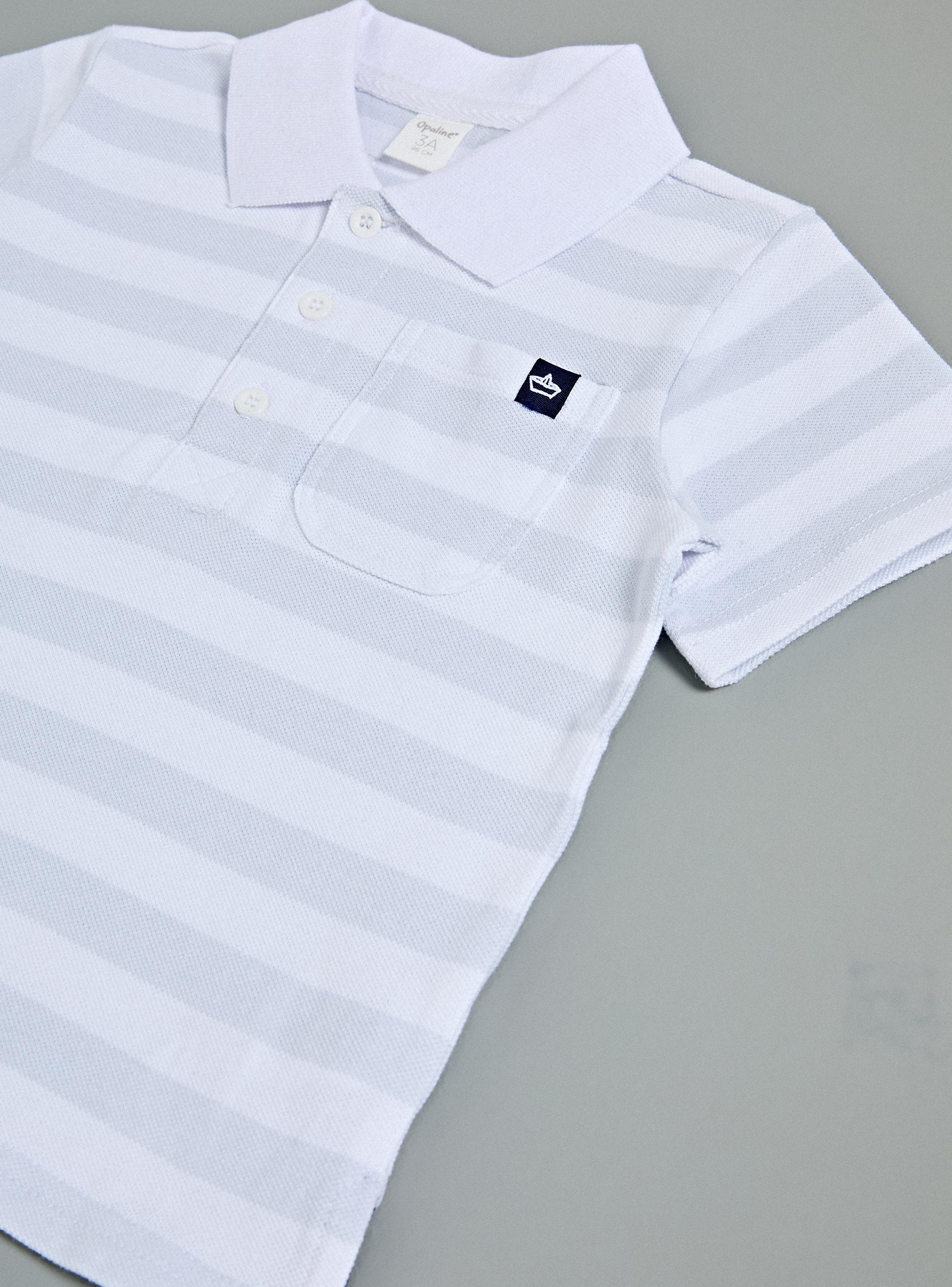Polera Yarn Dye Bicolor Niño-3