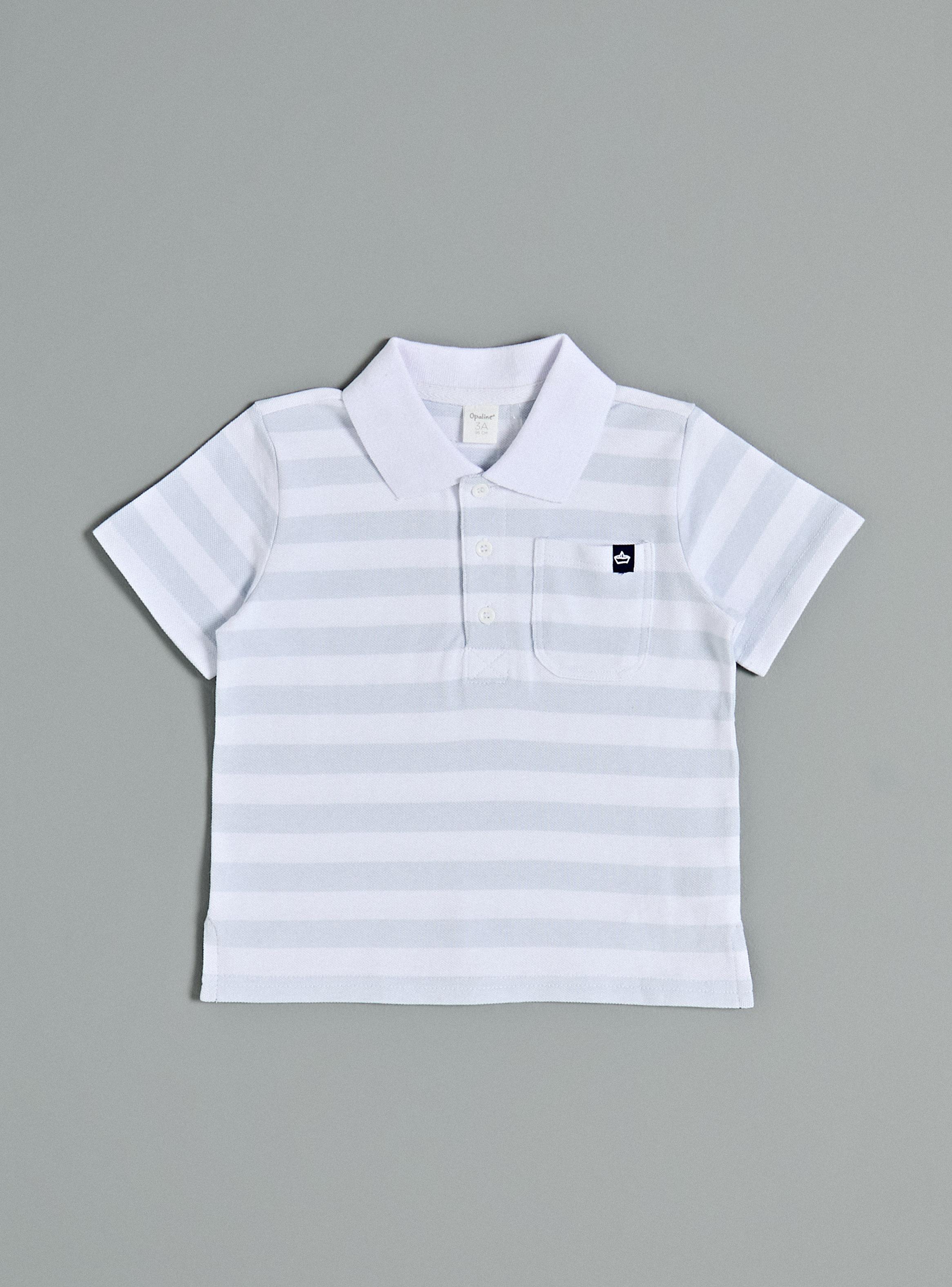 Polera Yarn Dye Bicolor Niño-1