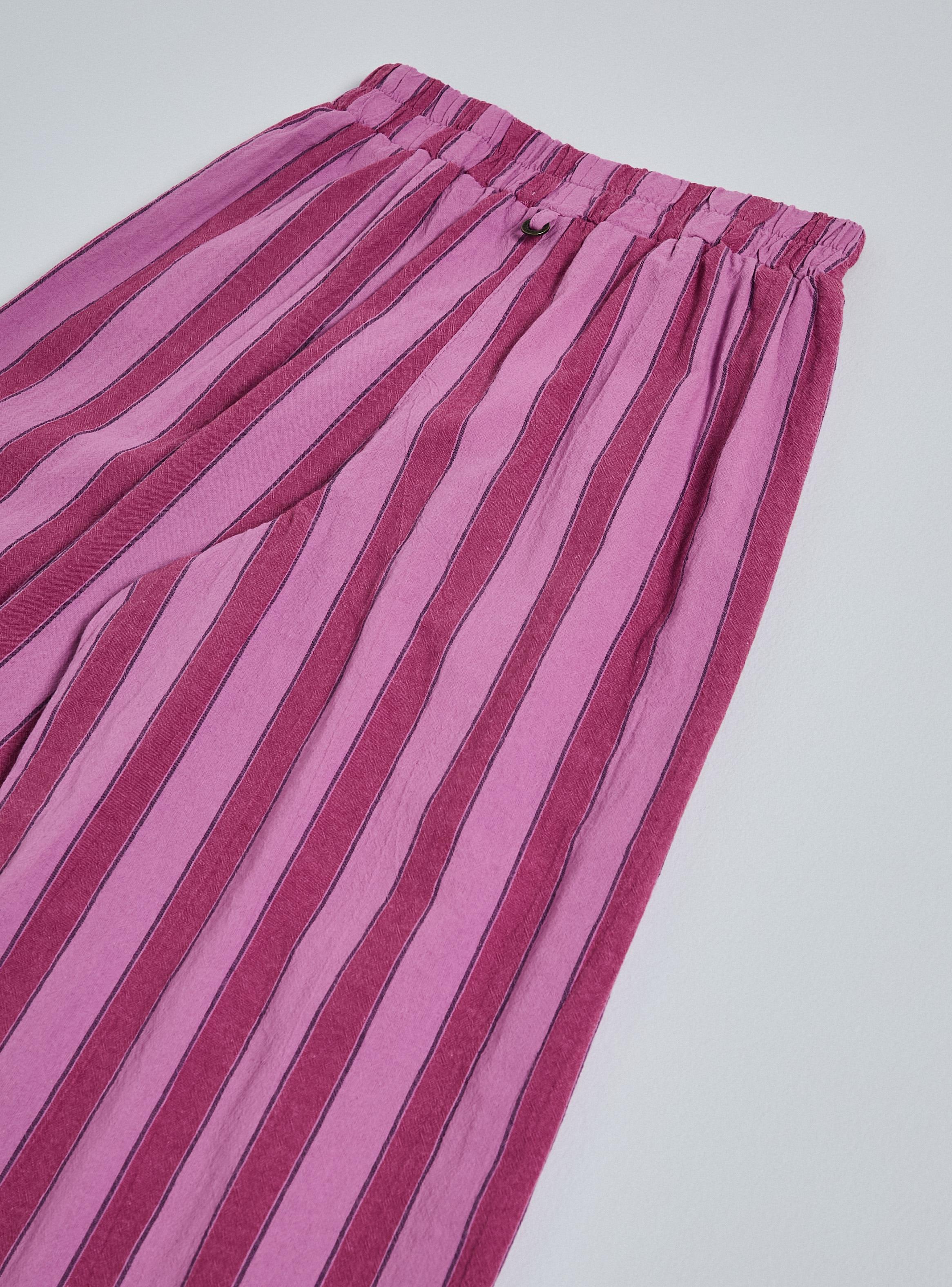 Pantalón Tejido Rayas Full Color-2