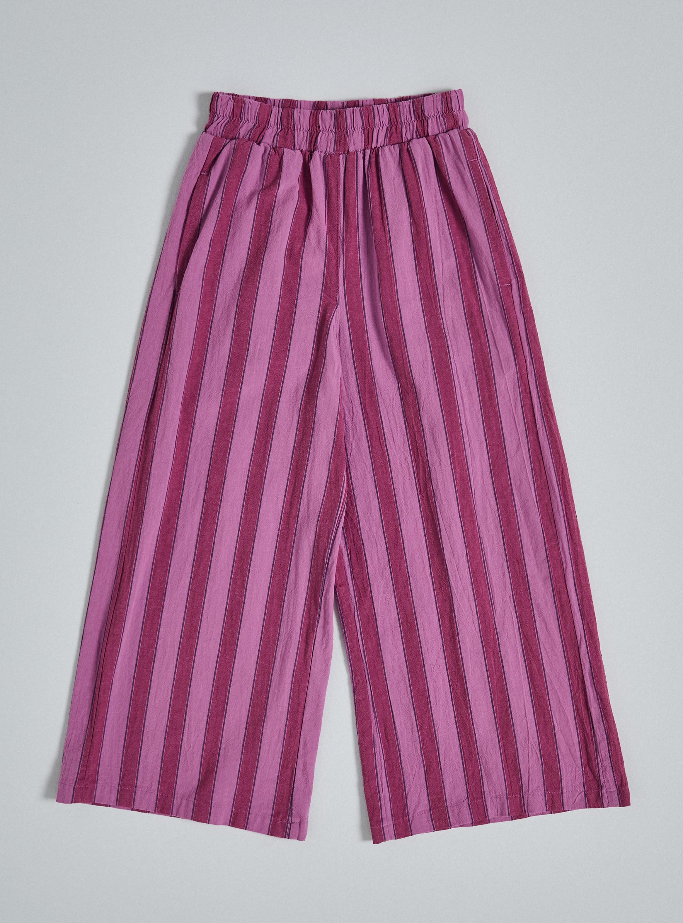 Pantalón Tejido Rayas Full Color-1