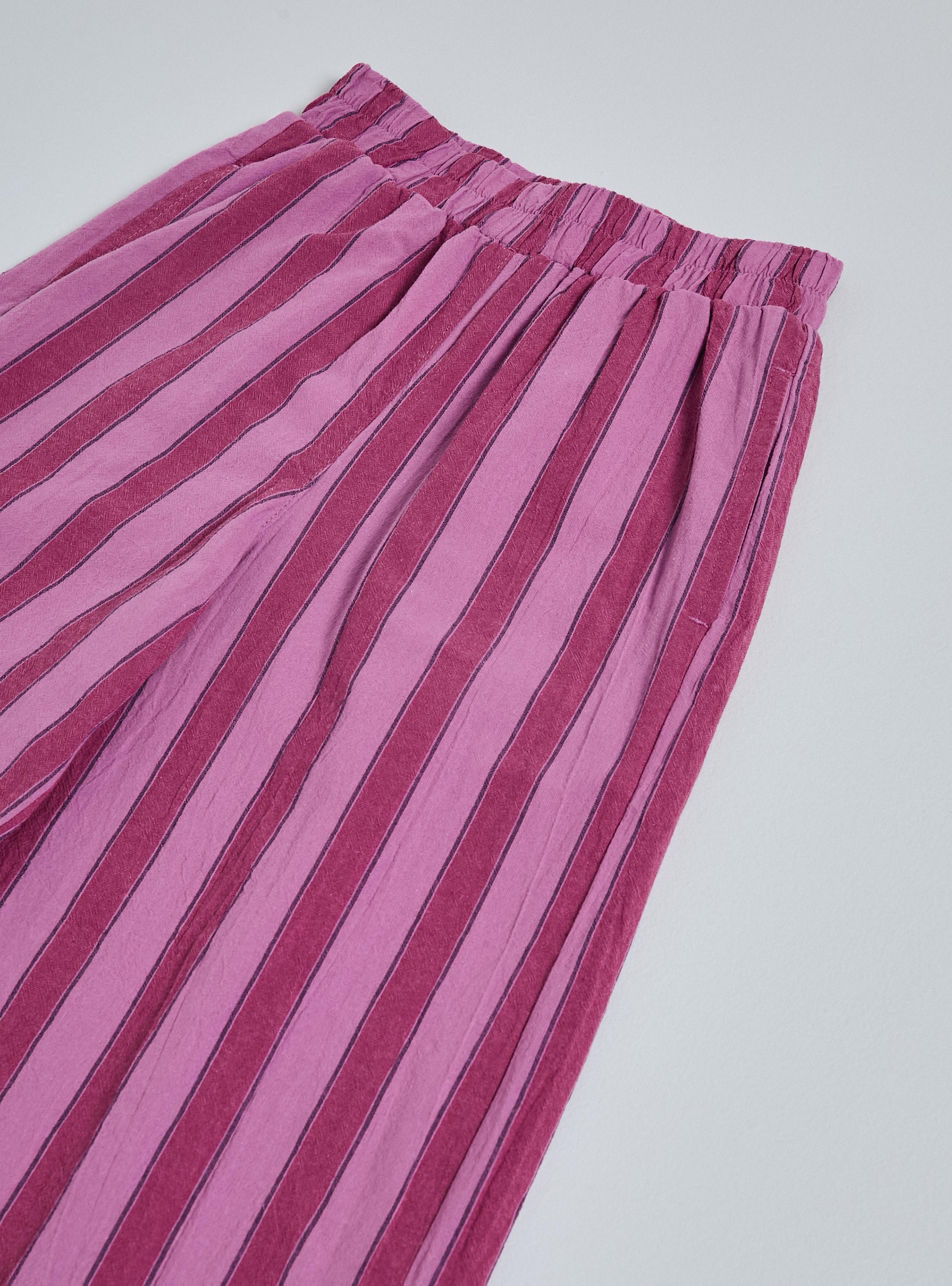 Pantalón Tejido Rayas Full Color-3