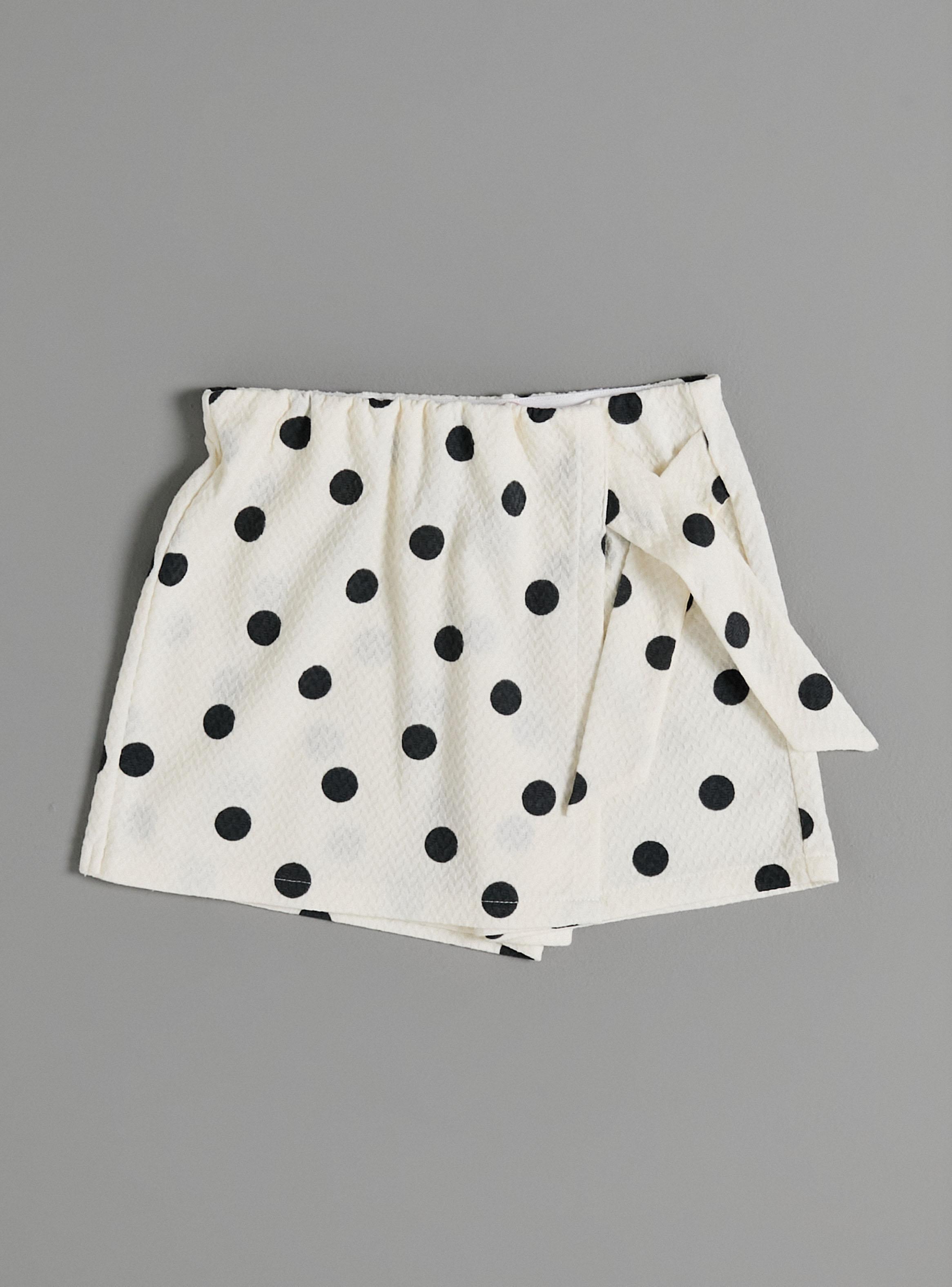 Short Skort Tela Confortable con Diseño Estampado-1