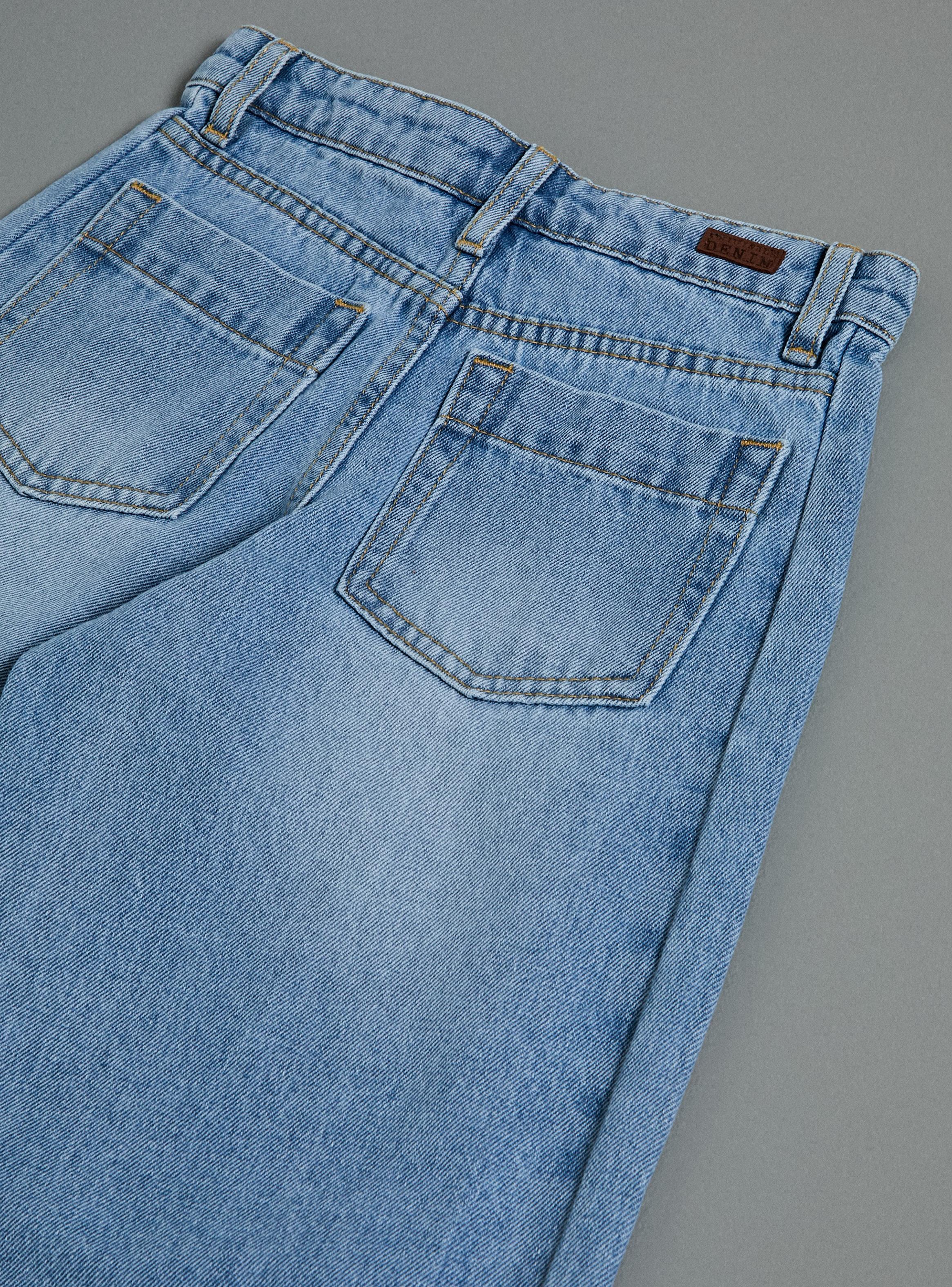 Jeans Barrel Denim Niña-2