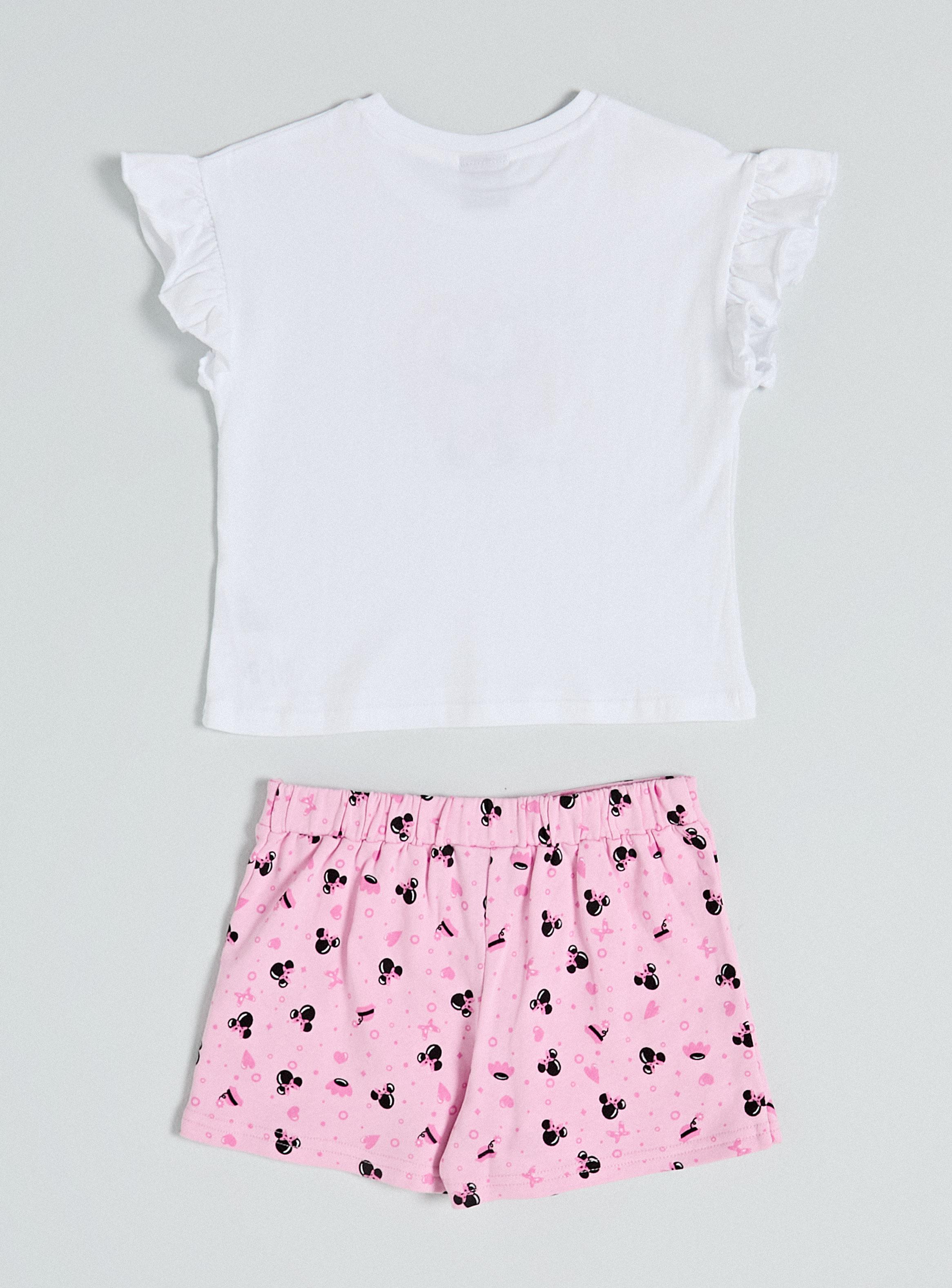 Conjunto Polera y Falda Short Minnie Mouse-2
