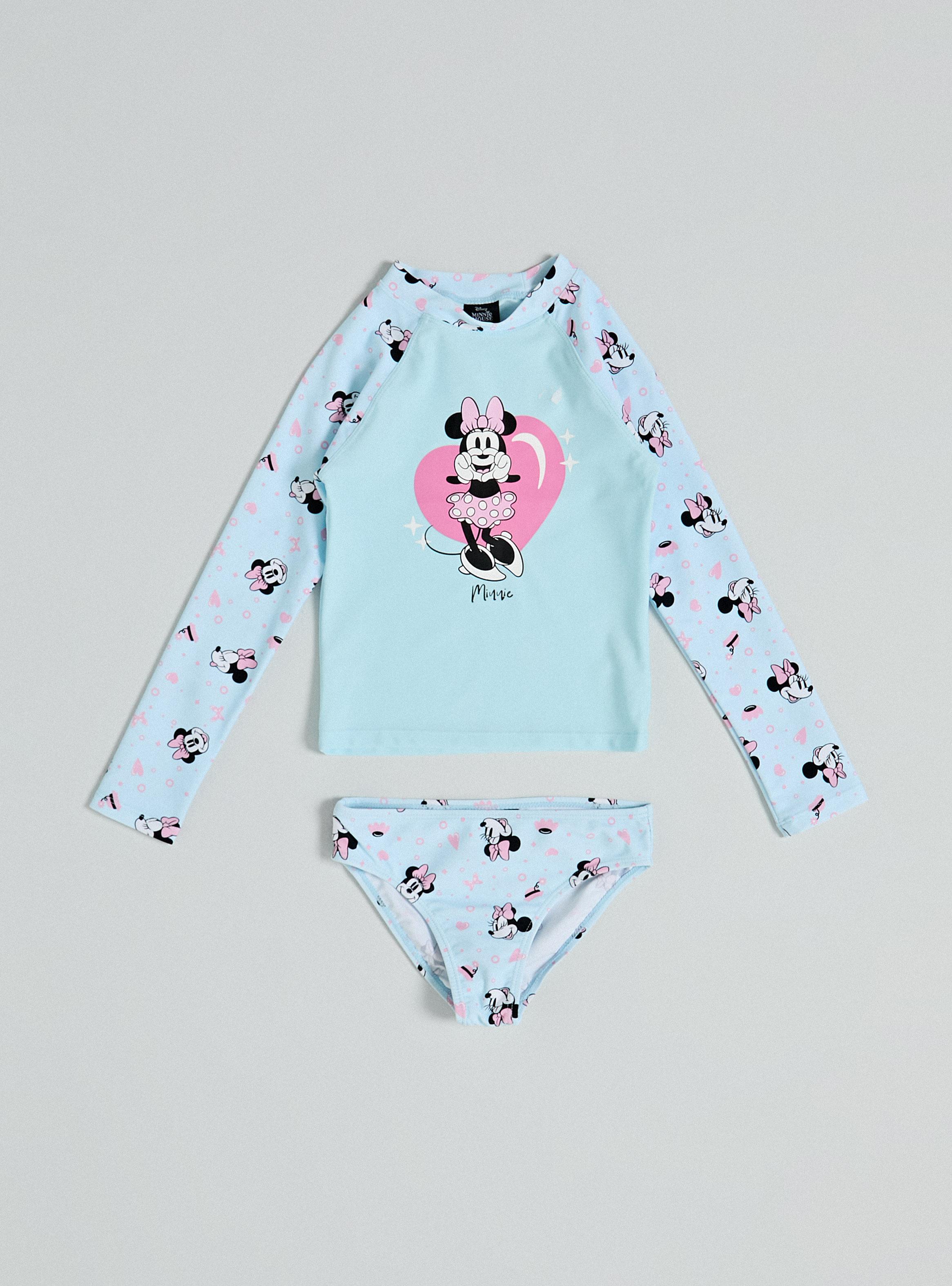 Traje de Baño con Polera Minnie Mouse-1