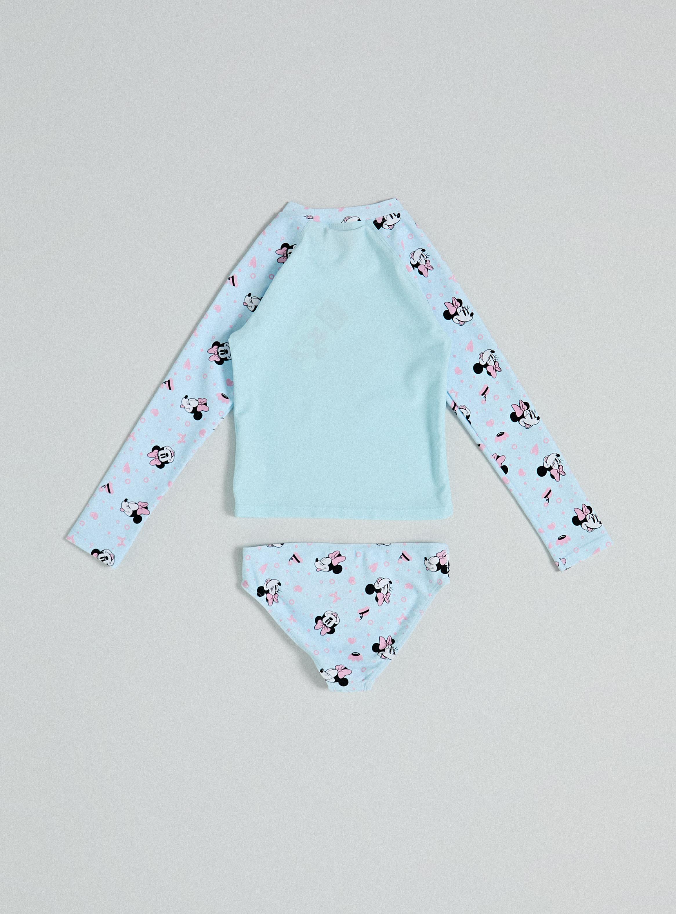 Traje de Baño con Polera Minnie Mouse-2