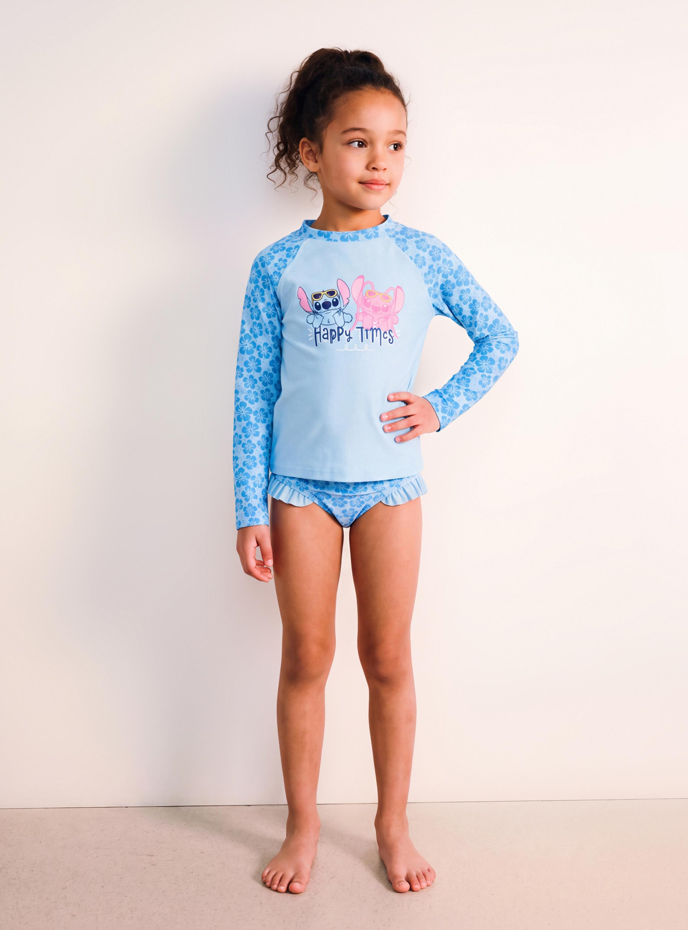 Traje de Baño con Polera Stitch y Ángel-1