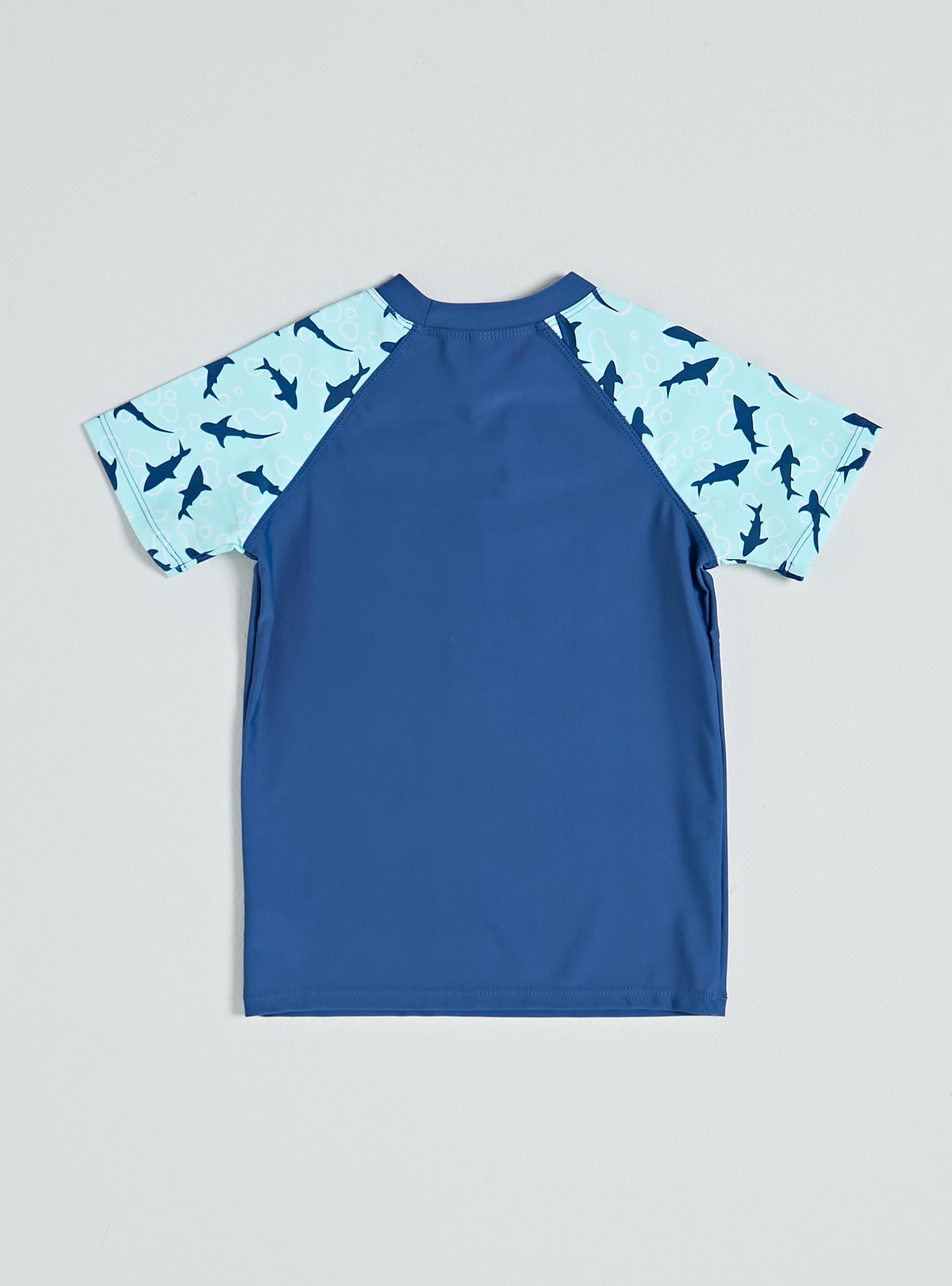 Traje de Baño Polera Estampado Niño-2