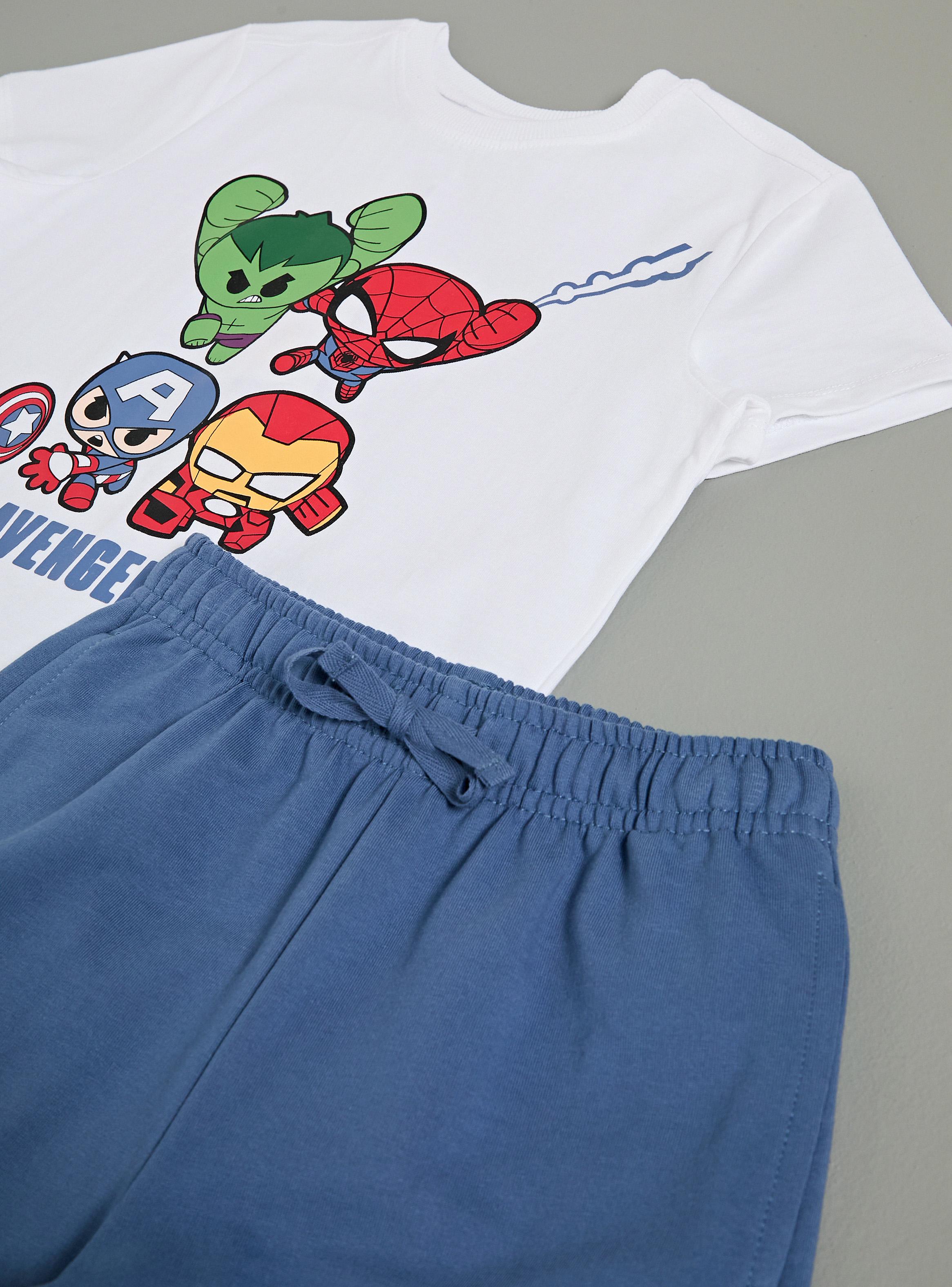 Conjunto Polera y Short Avengers-3