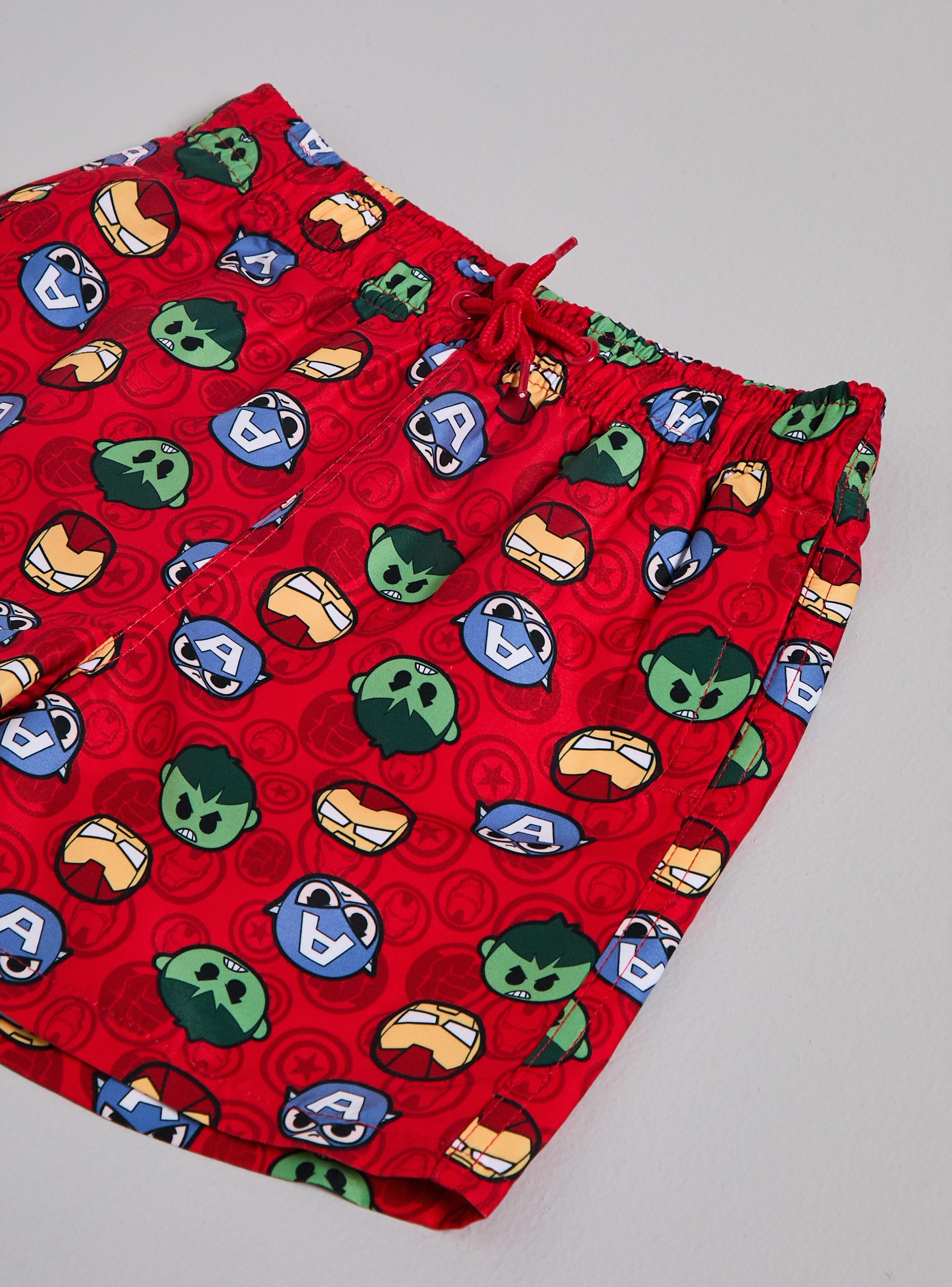 Traje de Baño Short Superhéroes Avengers-3