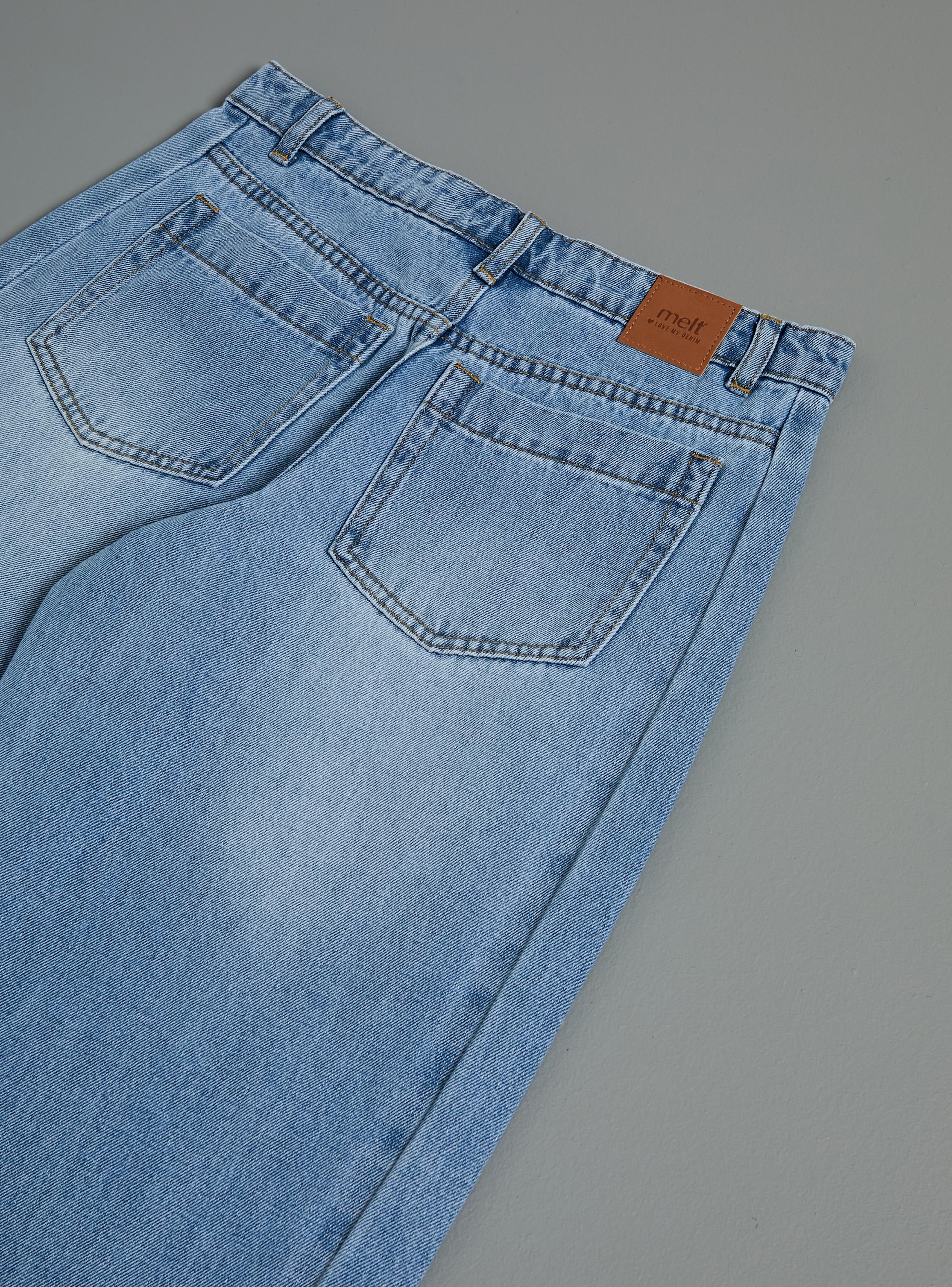 Jeans Barrel Tiro Medio Denim-2