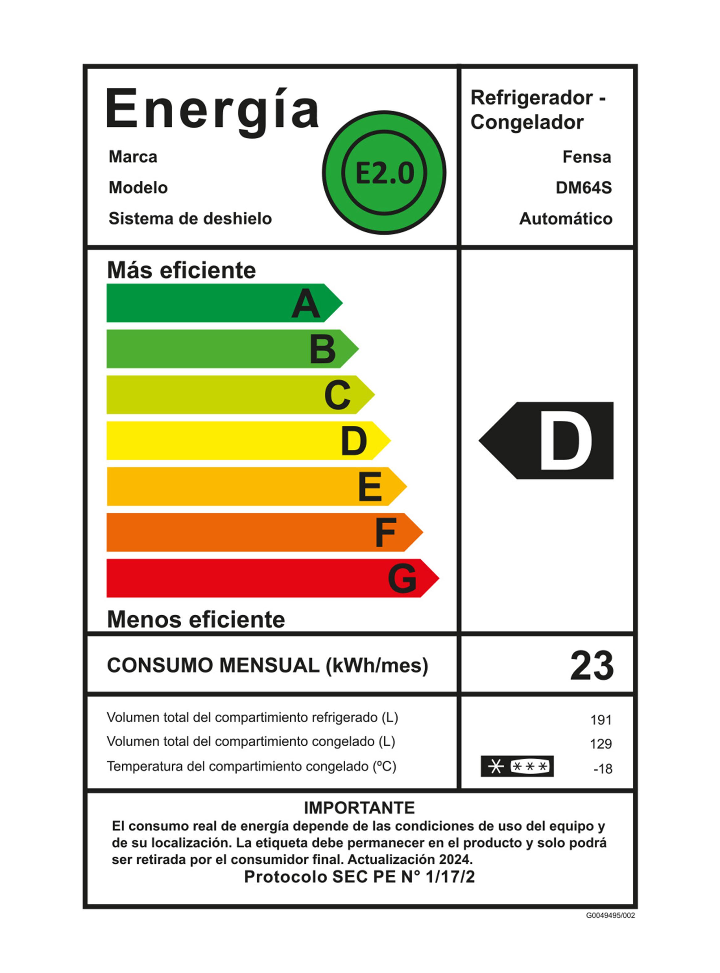 Refrigerador Side by Side No Frost 320 Litros DM64S-6
