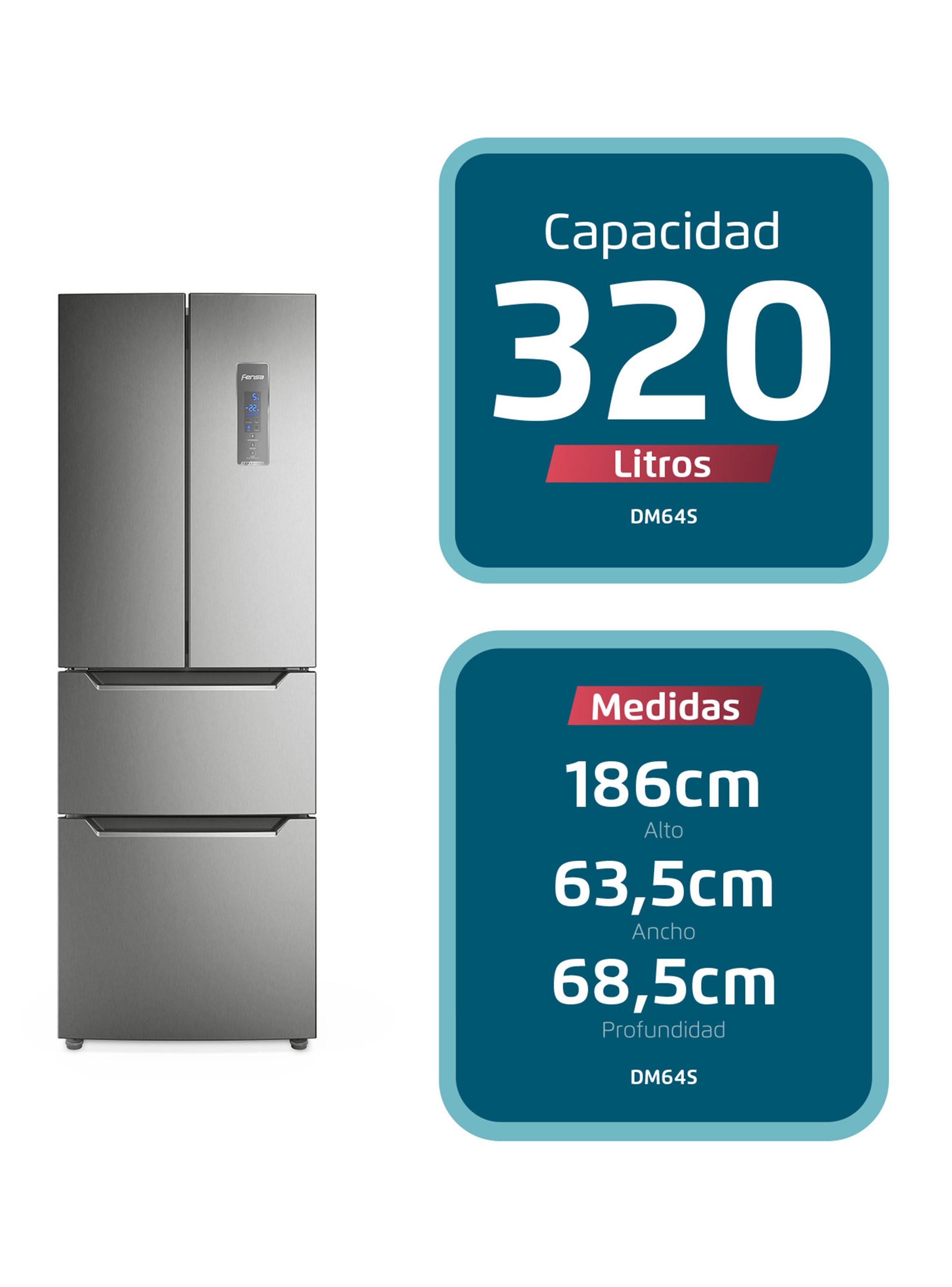 Refrigerador Side by Side No Frost 320 Litros DM64S-5