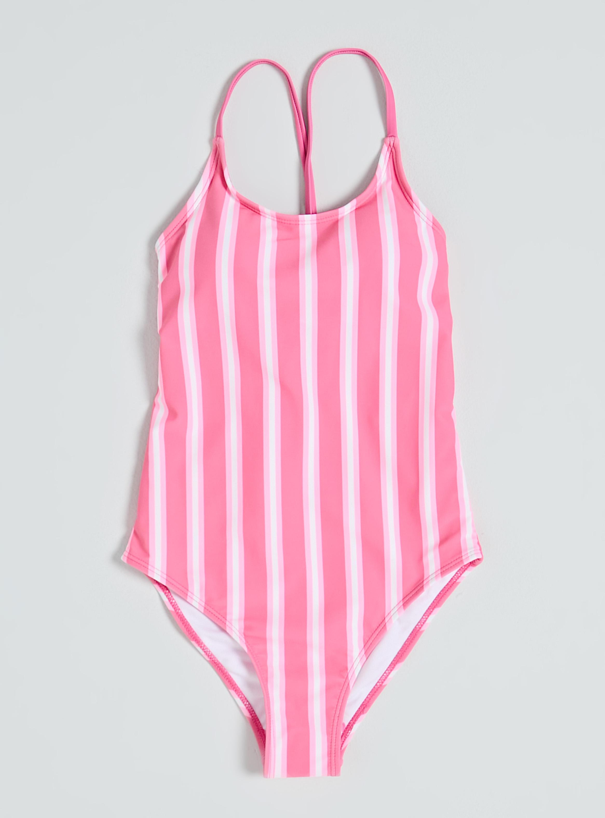 Traje de Baño Tirantes Cruzados  Básico Full Print-1