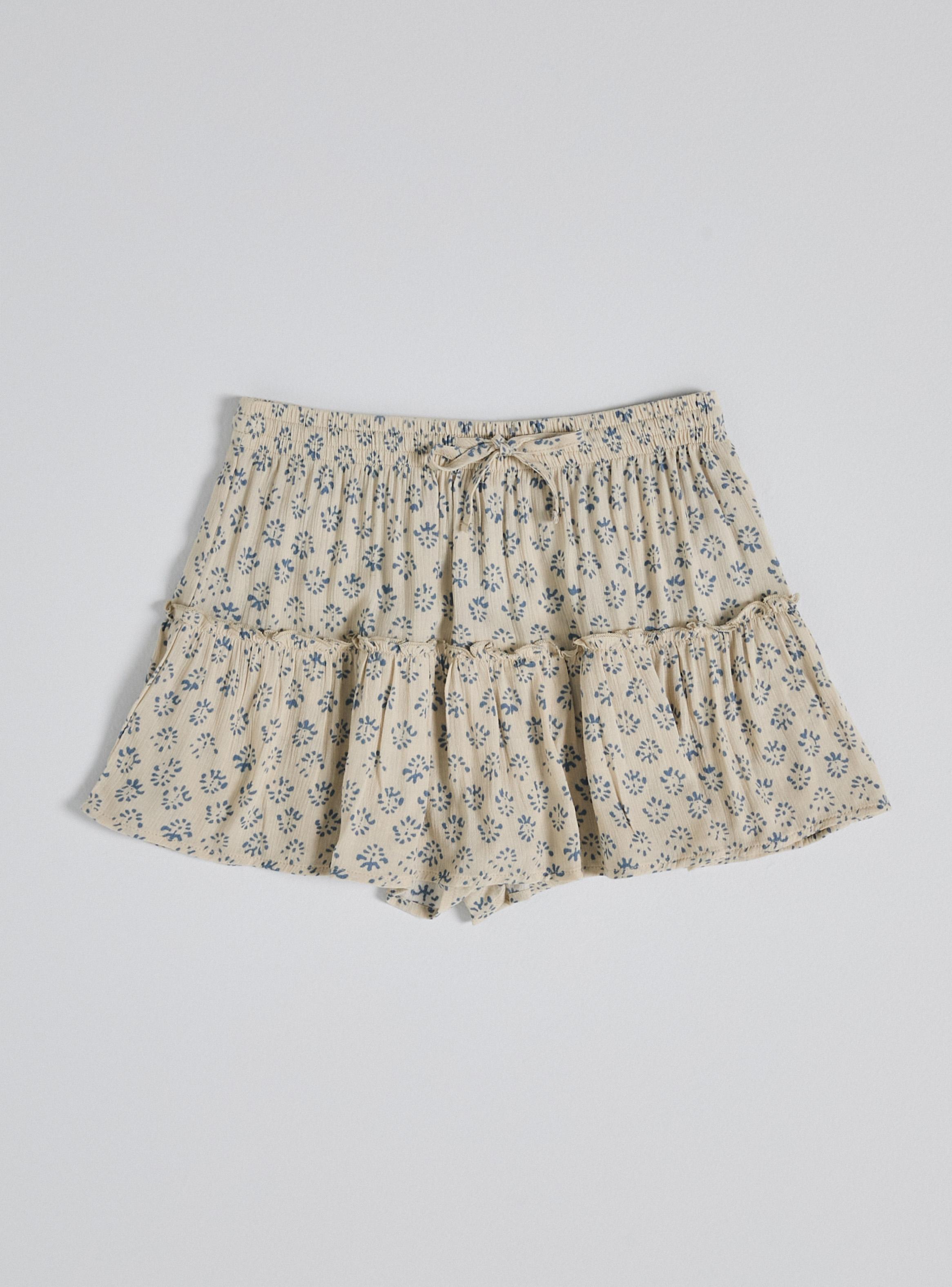 Falda Estampada con Short Interior-0