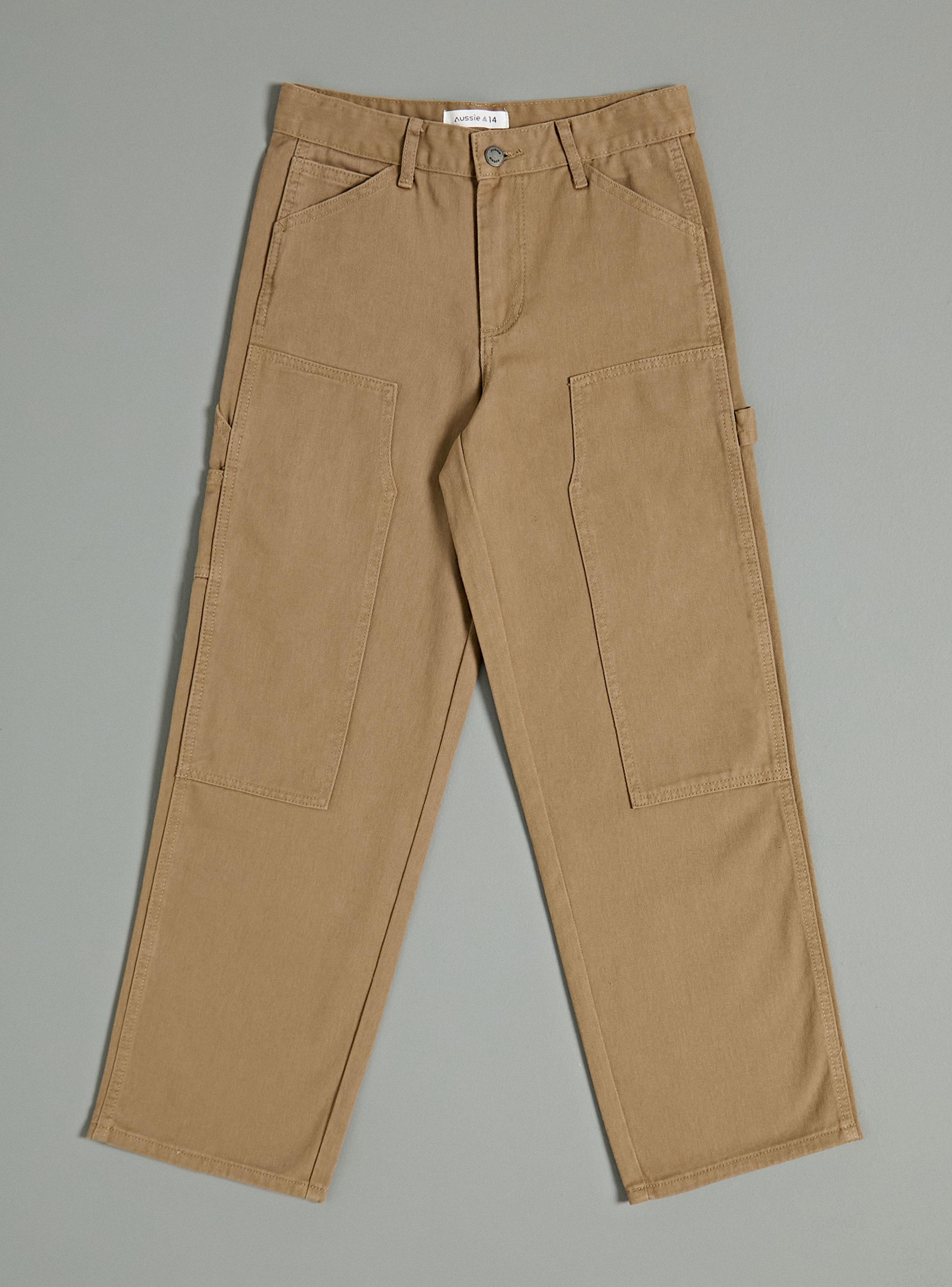 Pantalón Diseño Tipo Carpintero Niño-1